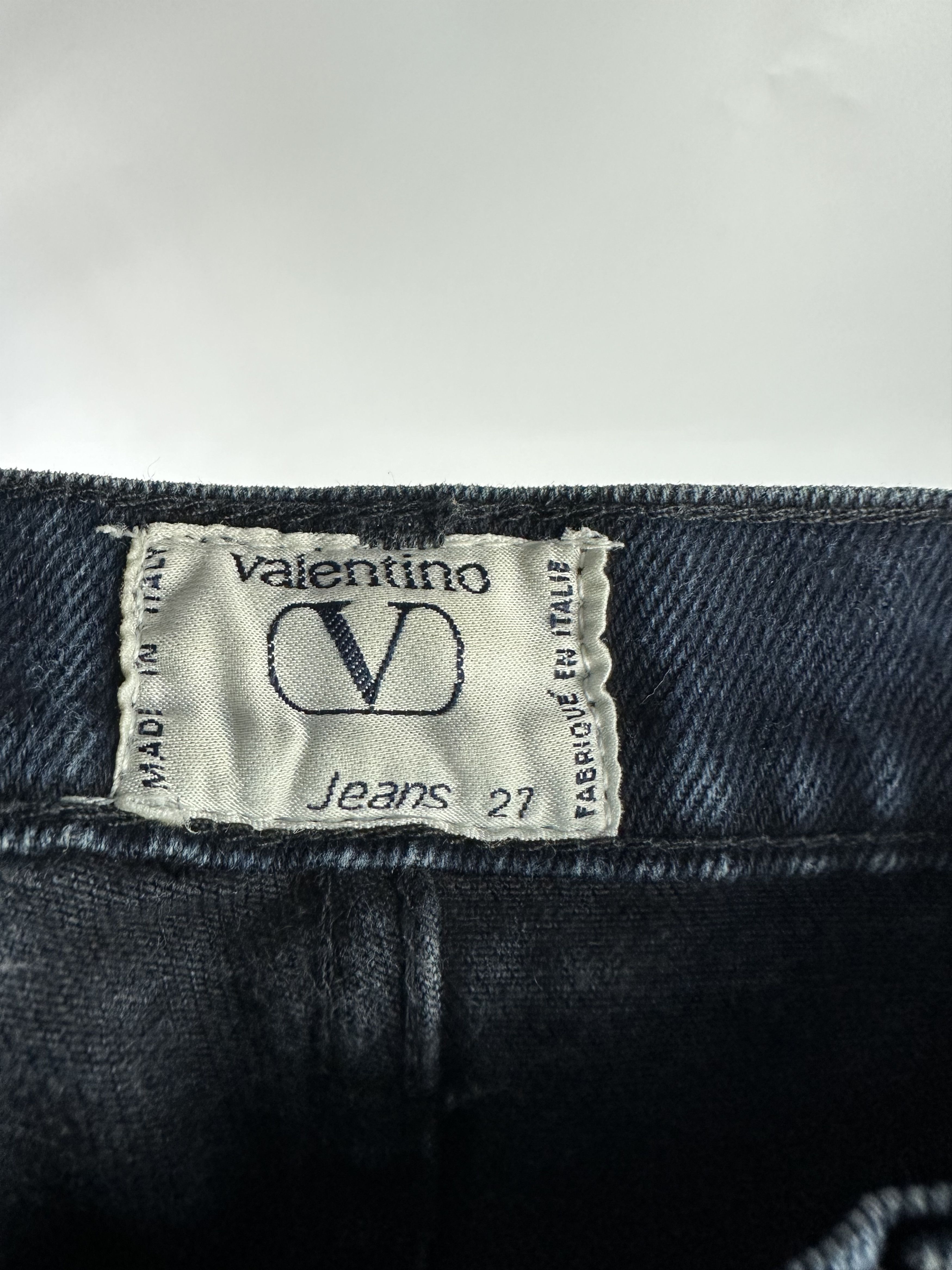 Valentino × Vintage 90s Valentino Vintage Mom Jeans Denim Pants Blue Size 27 Size 27" / US 4 / IT 40 - 11 Thumbnail