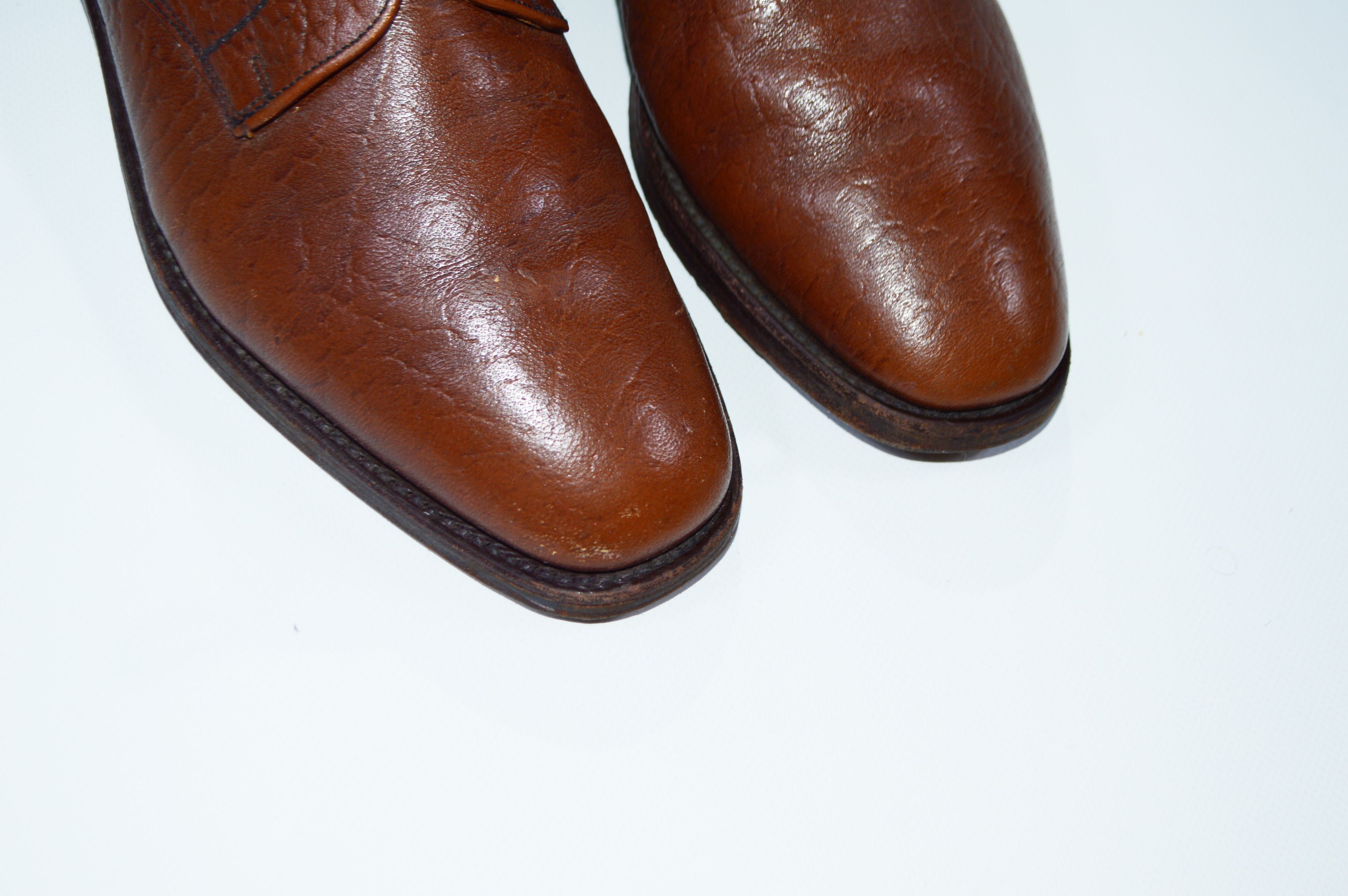 Loake LOAKE BROS 034T Brown Leather Shoes Made in England Size US 9.5 / EU 42-43 - 10 Thumbnail