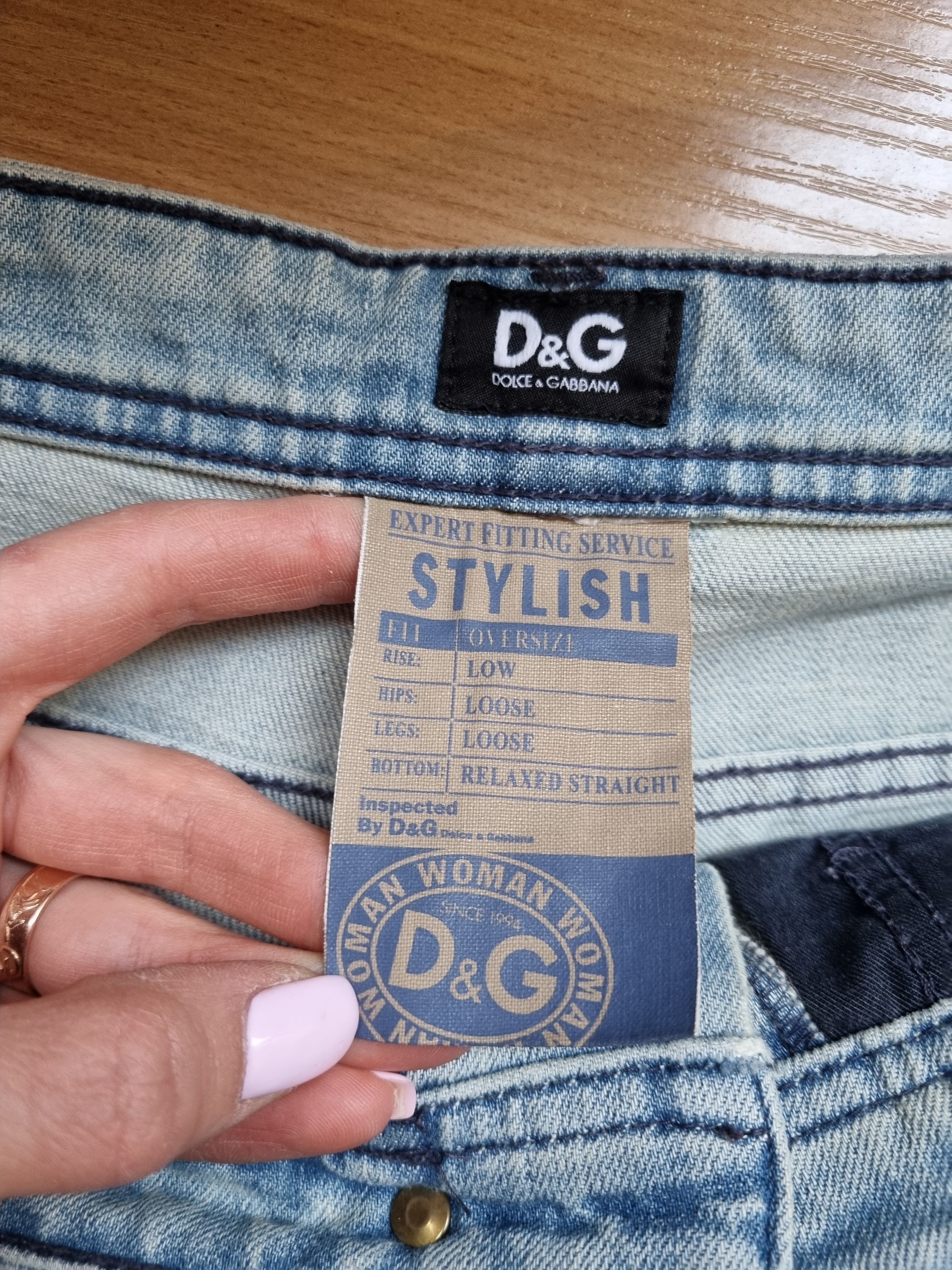 Dolce & Gabbana New Dolce Gabbana Stylish Relaxed Straight Light Soft Jeans Size US 28 / EU 44 - 10 Thumbnail