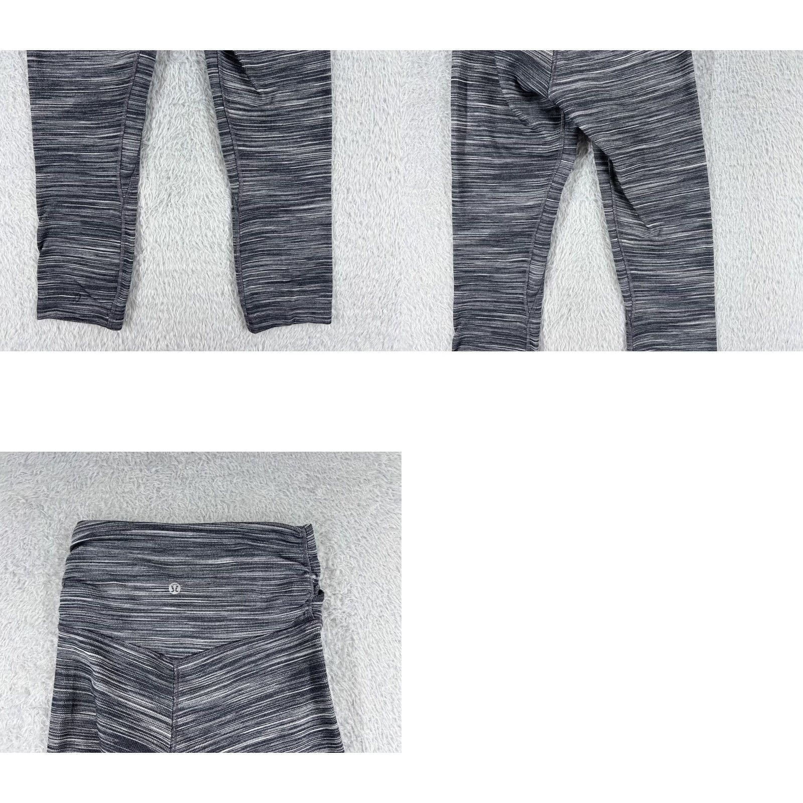 Lululemon Lululemon Align Pants Womens 4 Gray Cropped 21" Inseam Nulu Cross Waist Pockets - 4 Regular Olive? Size 27" / US 4 / IT 40 - 9 Thumbnail
