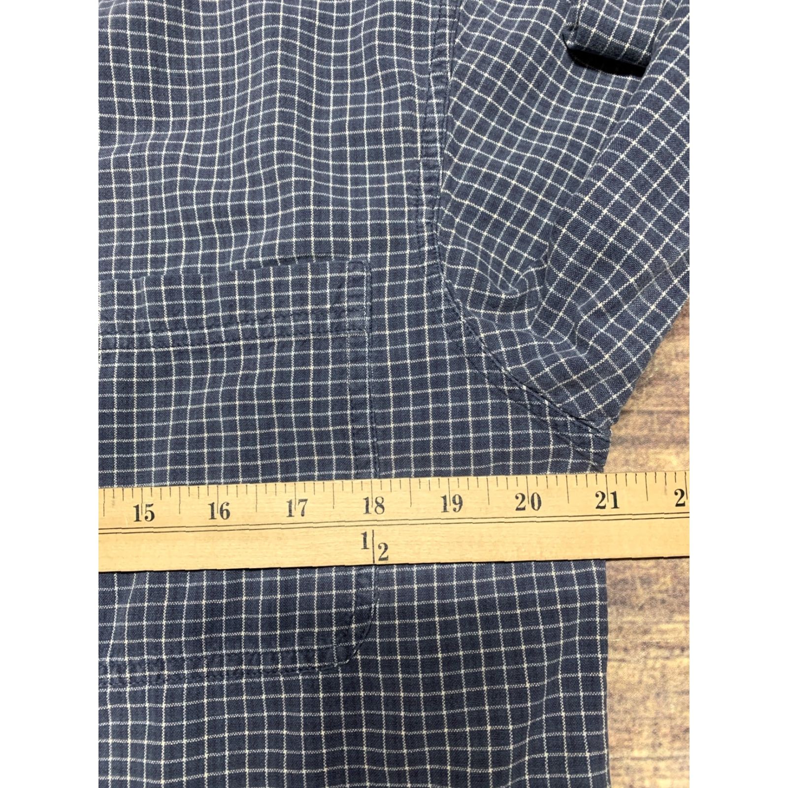 Vintage BCI Clothing Mens Shirt Blue White Plaid Button-Up Long Sleeve Size Large Size US L / EU 52-54 / 3 - 5 Thumbnail