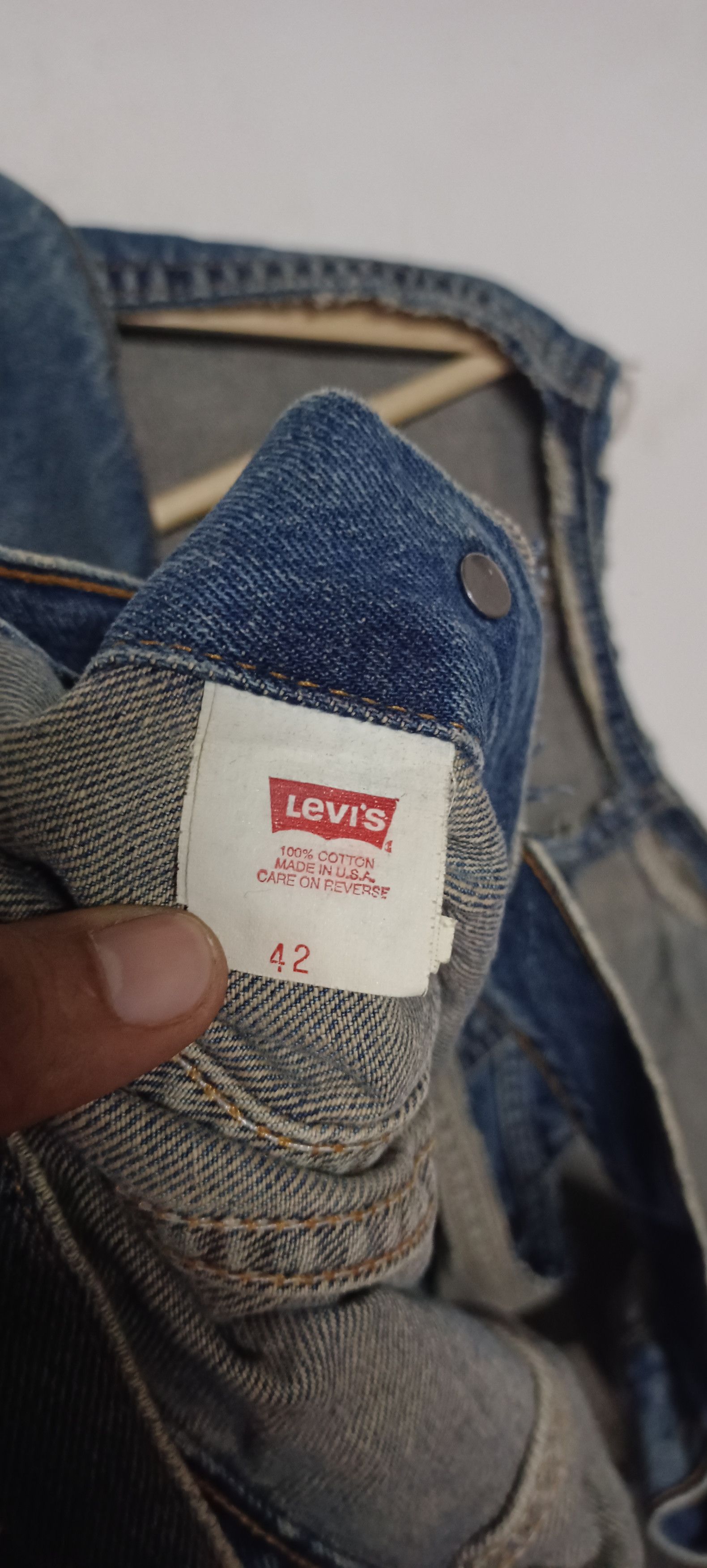 Levi's Rare Vintage Levi's Denim Jacket Button " 716" Size US M / EU 48-50 / 2 - 11 Thumbnail