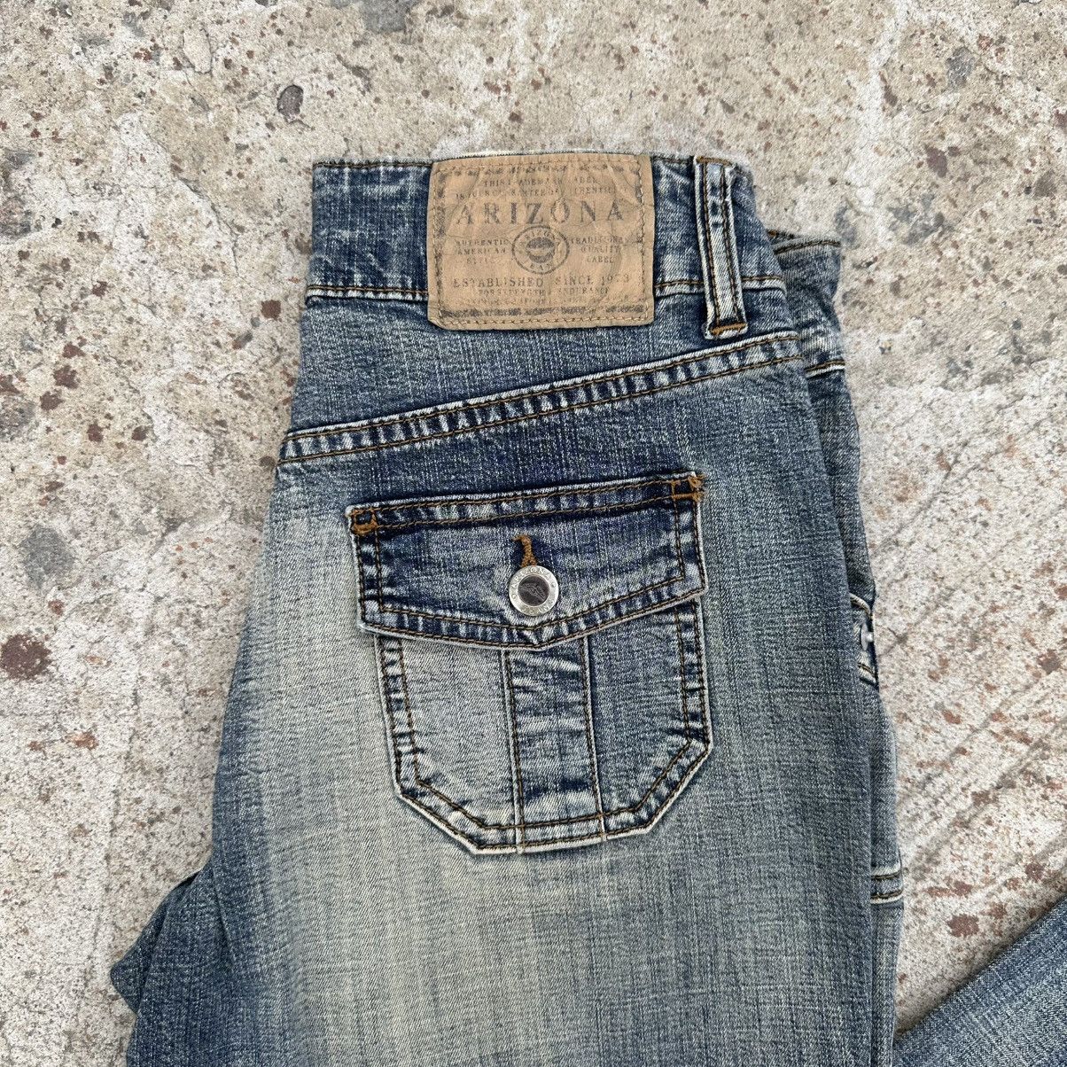 Arizona Jean Co. × If Six Was Nine Vintage Japanese Style Arizona Crazy Fit Jeans Y2K 00s USA Size 34" / US 12 / IT 48 - 6 Thumbnail