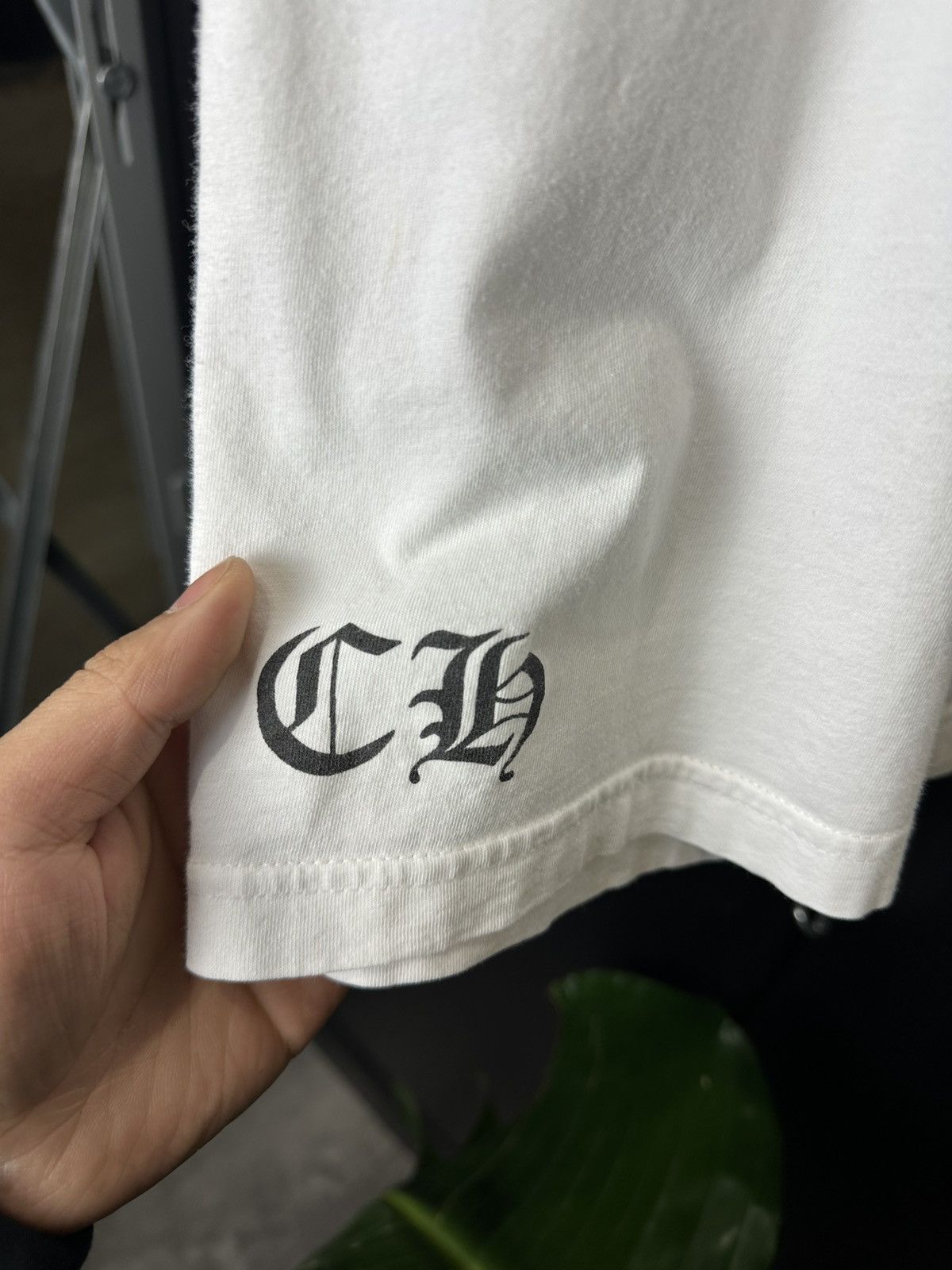 Chrome Hearts Chrome Hearts Jumbo Cross Scroll Pocket Tee Size US M / EU 48-50 / 2 - 5 Thumbnail