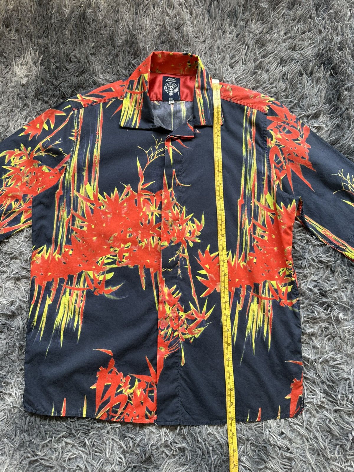 Diesel 2010's Diesel open collar shirt Size US S / EU 44-46 / 1 - 14 Thumbnail