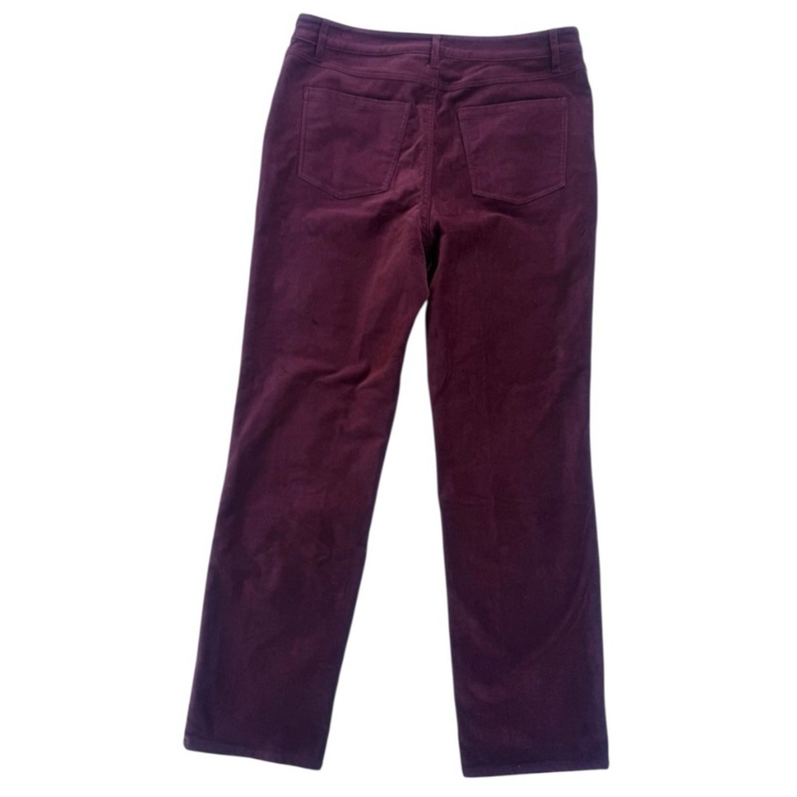 Soft Surroundings SOFT SURROUNDINGS Purple Blakely Velveteen Pants Size 40" / US 18 - 2 Thumbnail