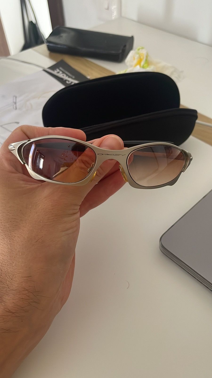 Oakley Vintage Gold Oakley Sunglasses Size ONE SIZE - 12 Thumbnail