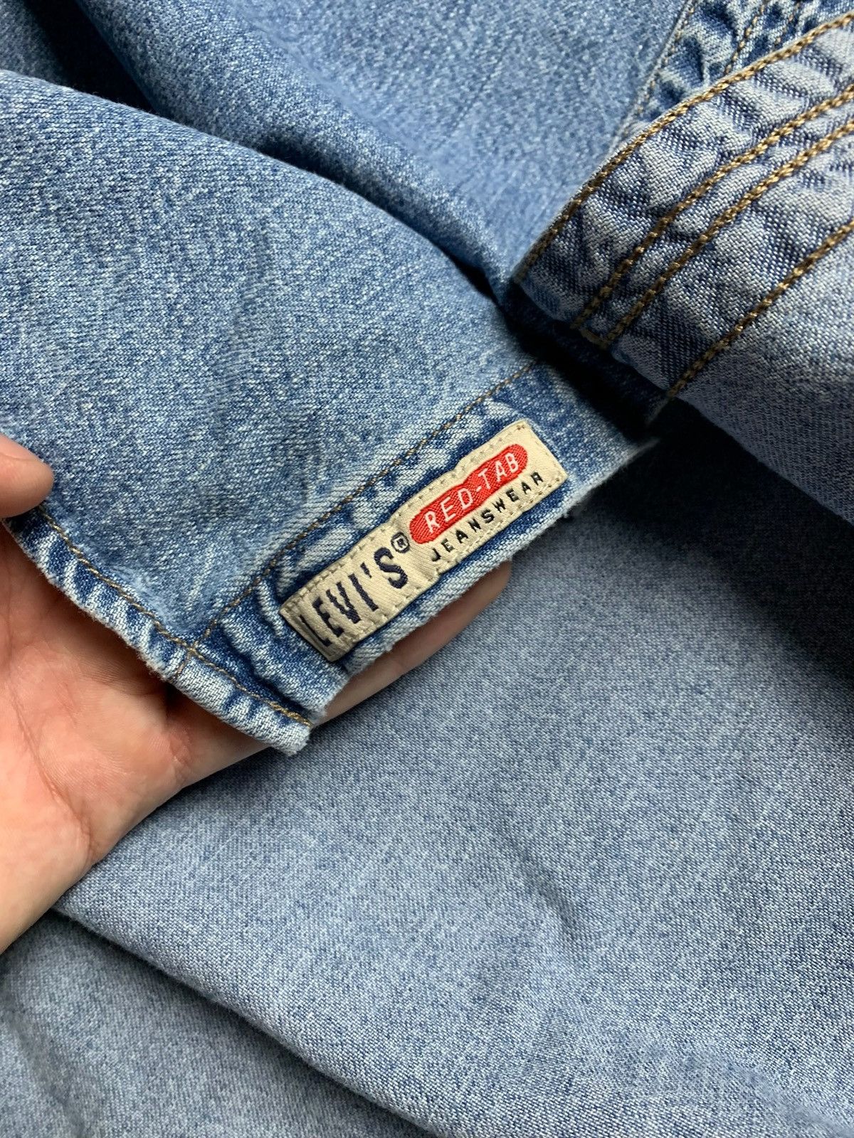 Levi's Vintage Levi’s denim jeans shirt size M Hong Kong Size US M / EU 48-50 / 2 - 6 Thumbnail