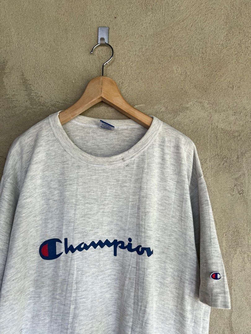 Champion Vintage Champion Spell Out Logo Sweatshirt Size US L / EU 52-54 / 3 - 3 Thumbnail