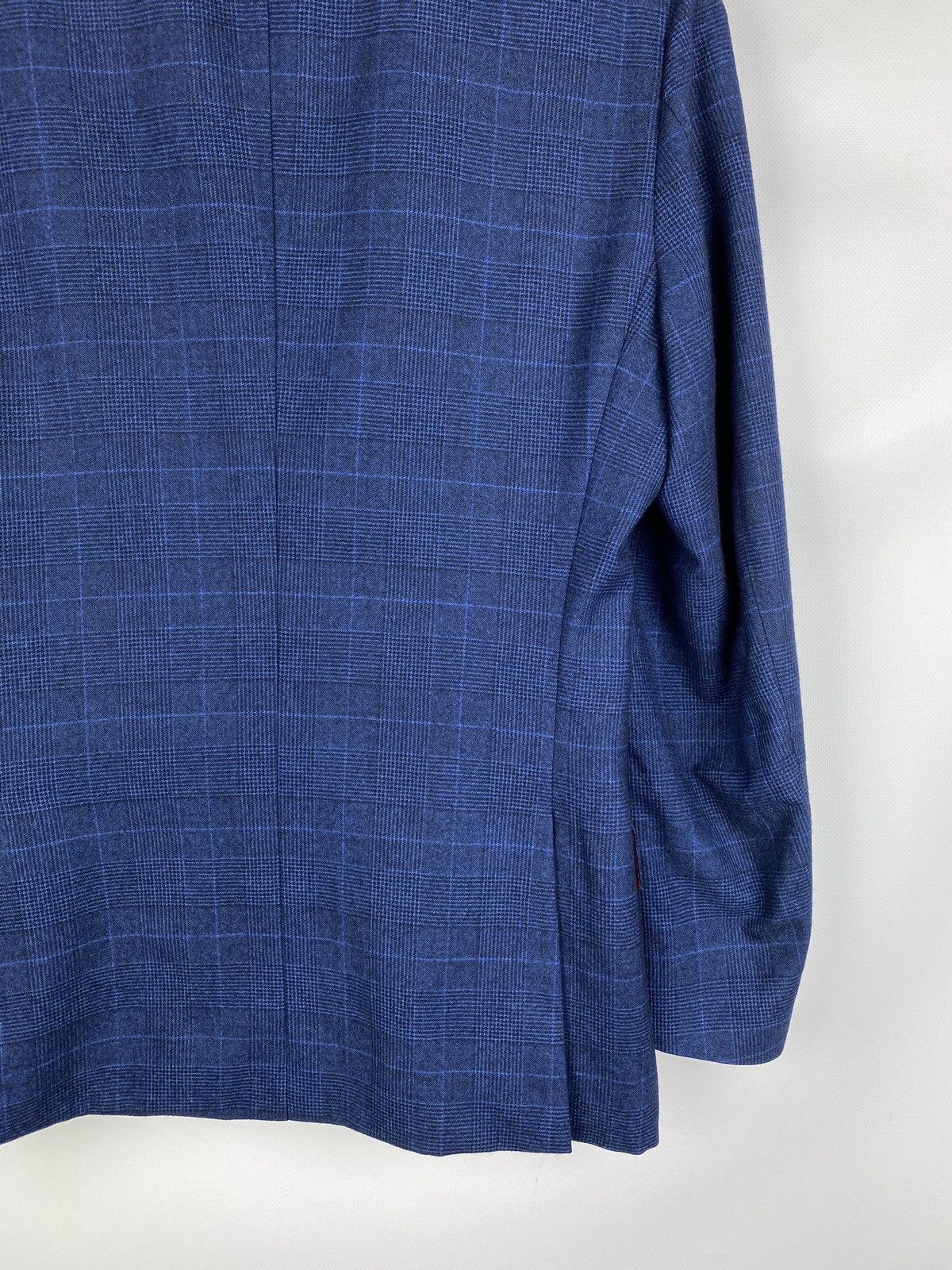 Suitsupply Suitsupply Carlo Barbera Sienna wool checked blazer jacket Size 36R - 17 Thumbnail