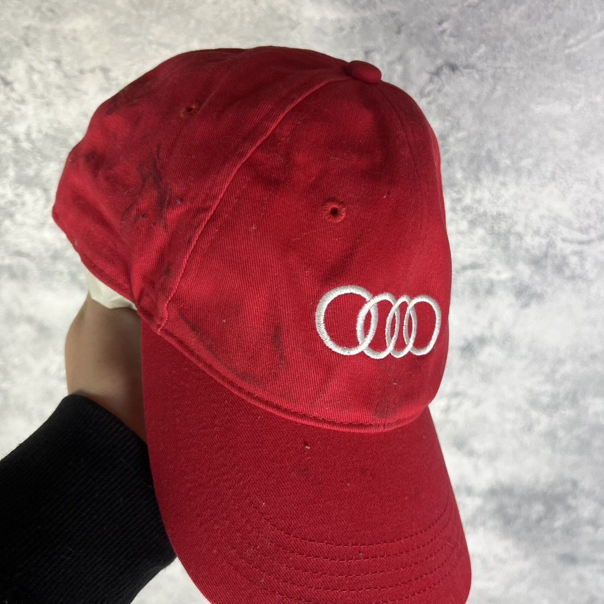 Audi Audi Cap Men's Red One Size Size ONE SIZE - 3 Thumbnail