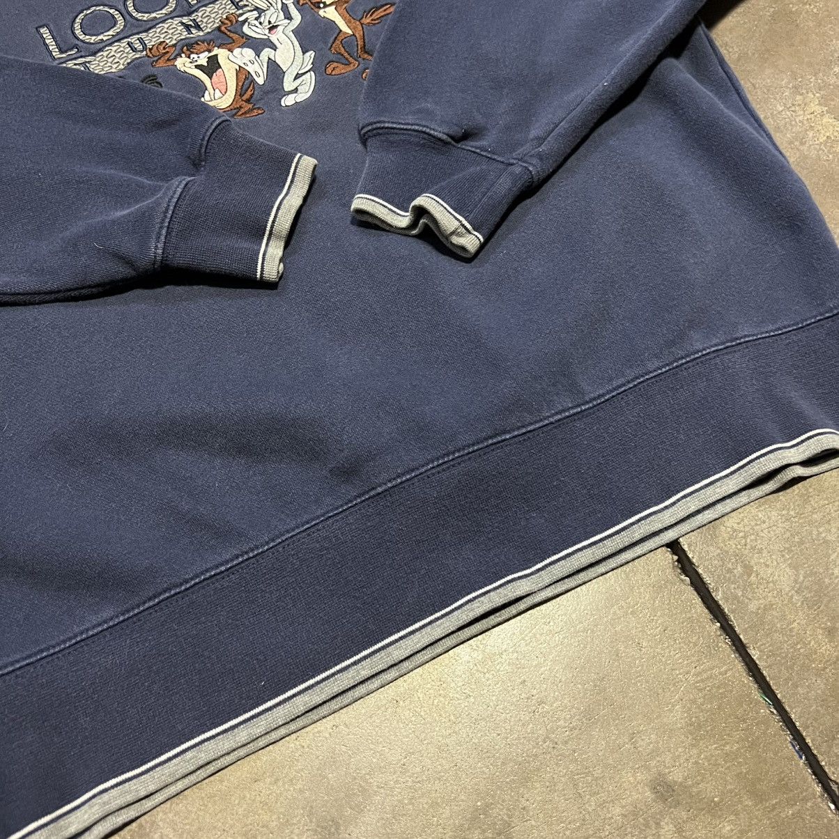 Warner Bros Vintage Looney Tunes Warner Bro Crewneck Sweatshirt Faded Size US L / EU 52-54 / 3 - 5 Thumbnail