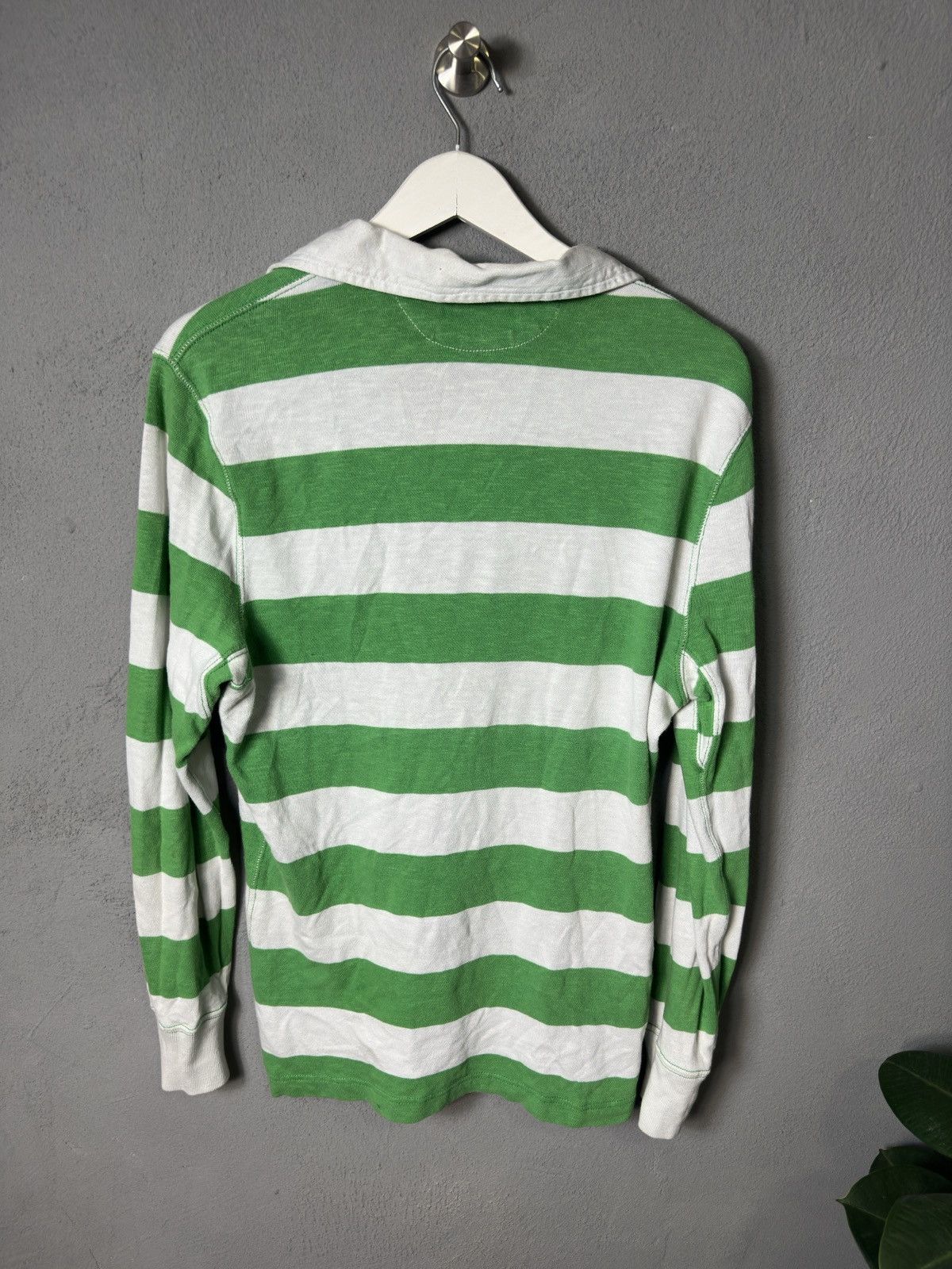 Polo Ralph Lauren × Ralph Lauren × Vintage Vintage 90s Polo Ralph Lauren Long Sleeve Rugby Shirt Size US S / EU 44-46 / 1 - 8 Thumbnail