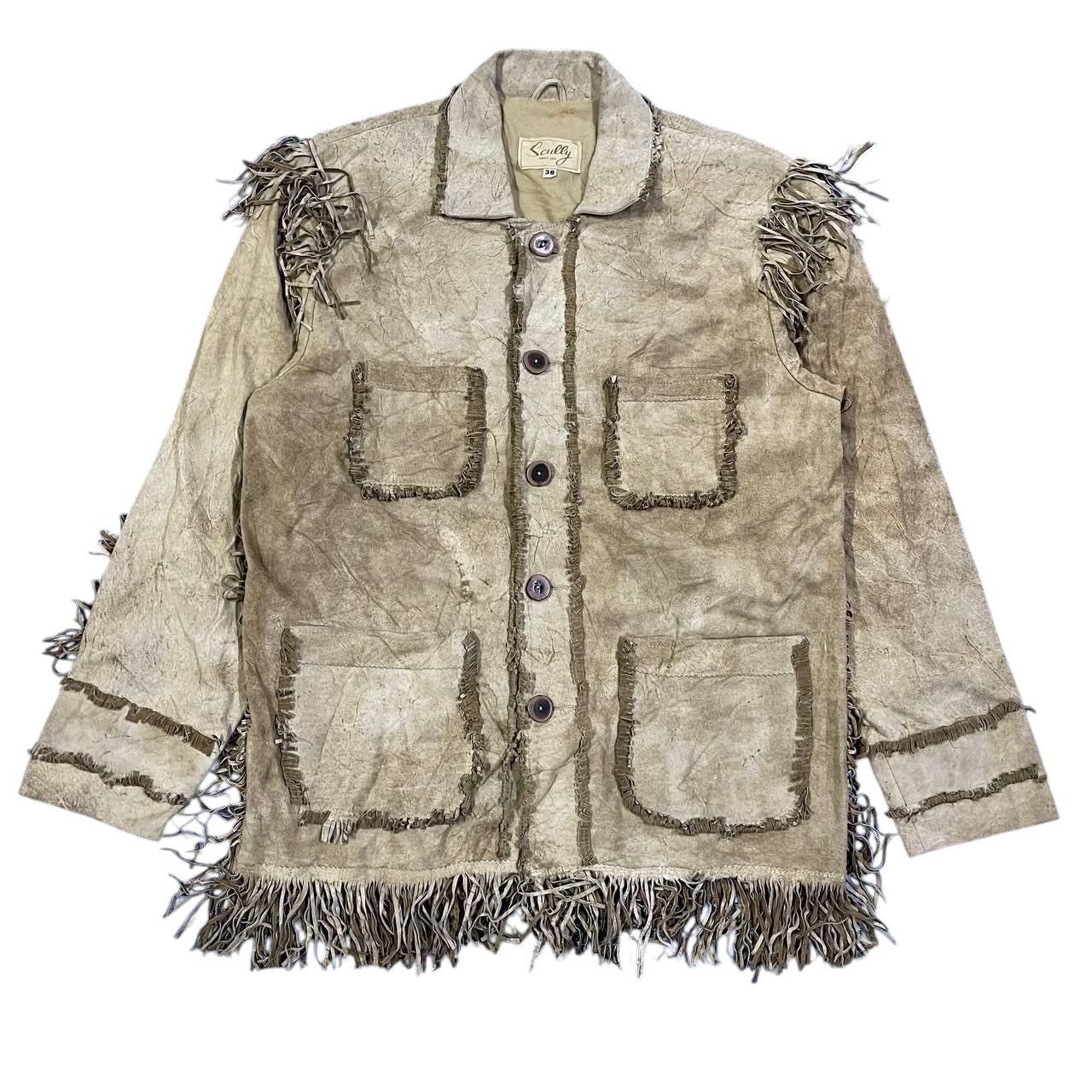 Scully Leather Vintage Scully Genuine Leather Fringer Cowboy Jacket Size US M / EU 48-50 / 2 - 1 Thumbnail