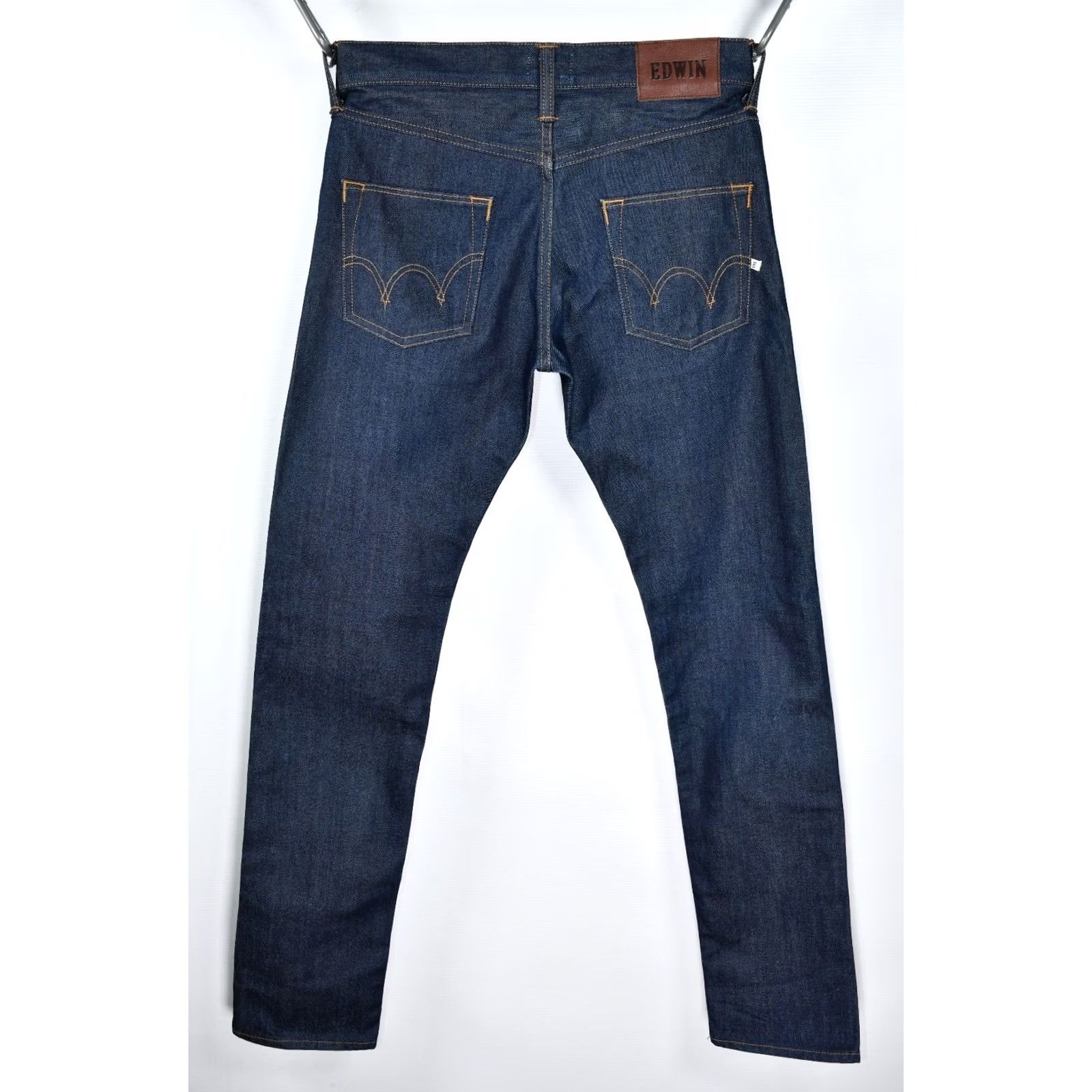 Edwin EDWIN ED55 RELAXED Jeans Men W29 L32 Blue Denim Cotton Straight 100% Genuine 100% Cotton Japan Size US 29 - 3 Thumbnail