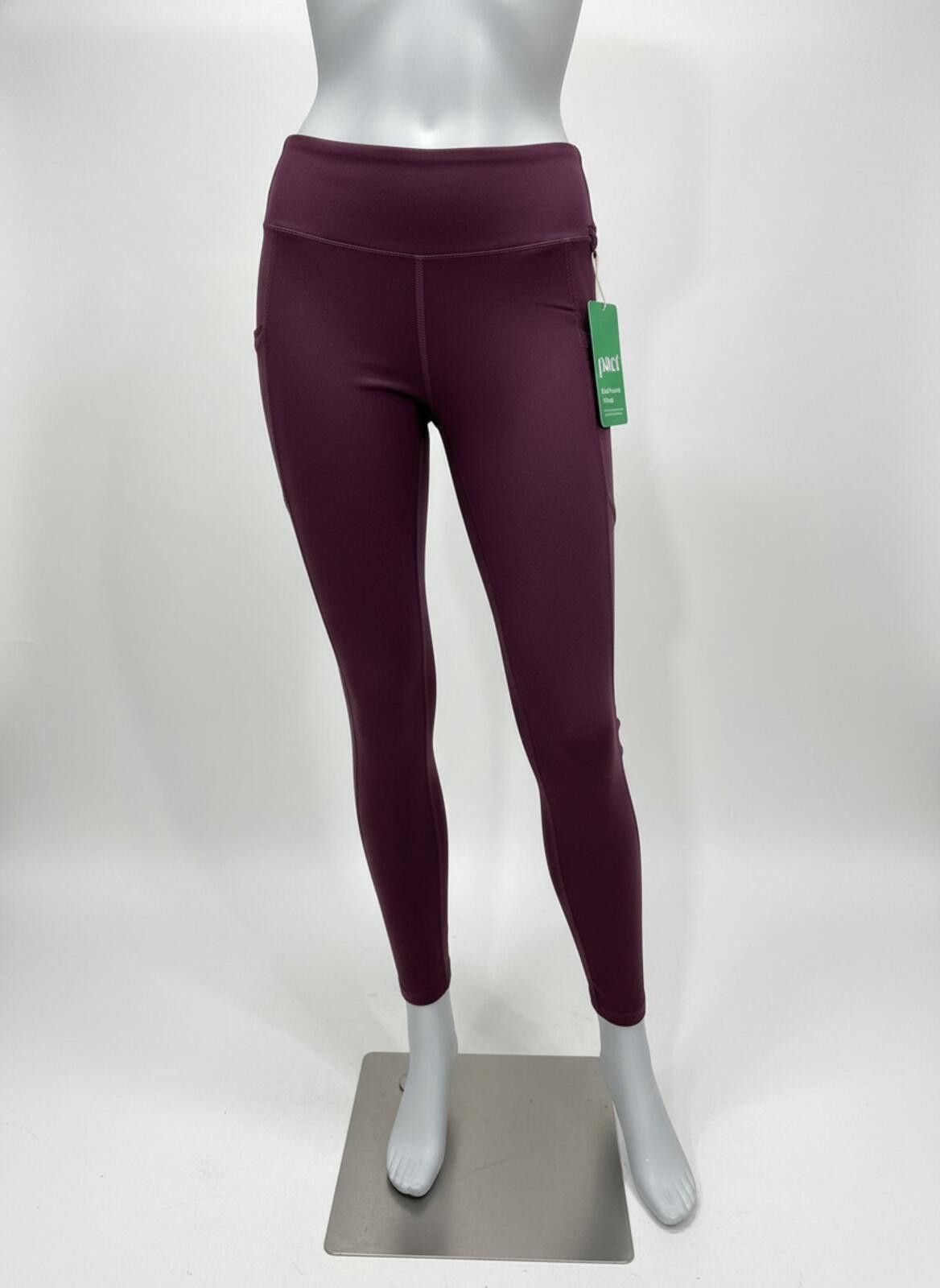 Patagonia Pact Maroon Organic Cotton Athleisure Leggings XS Flawed Size 26" / US 2 / IT 38 - 1 Thumbnail