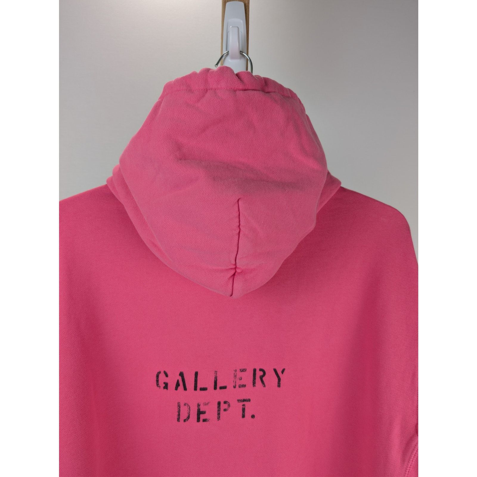 Gallery Dept. o1rshd1 Sweater Dept Logo Hoodie in Flo Pink Size US XXL / EU 58 / 5 - 15 Thumbnail