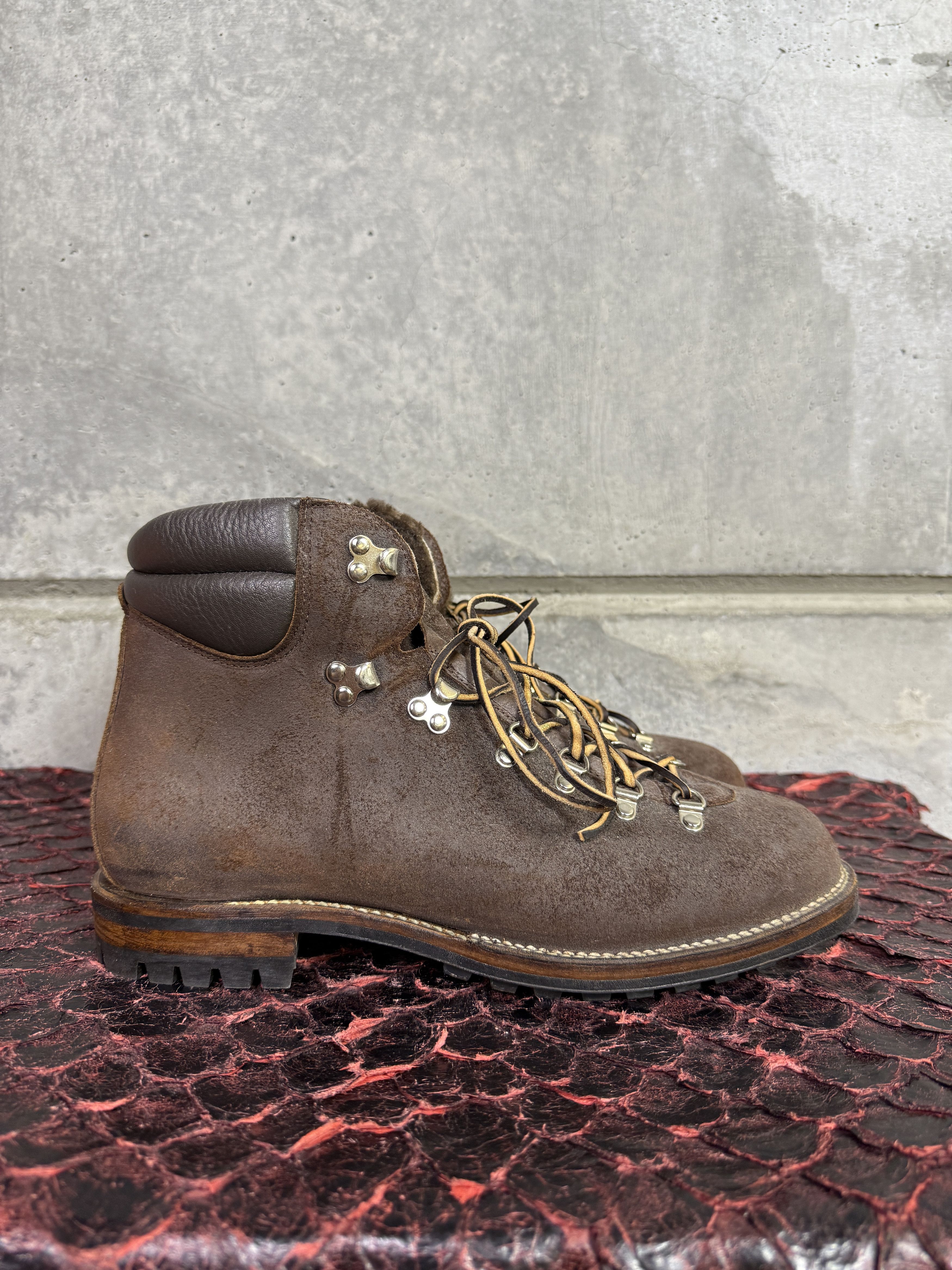 Viberg Viberg SAMPLE Pachena Bay Tobacco Chamois Roughout Boots Size US 11.5 / EU 44-45 - 2 Thumbnail