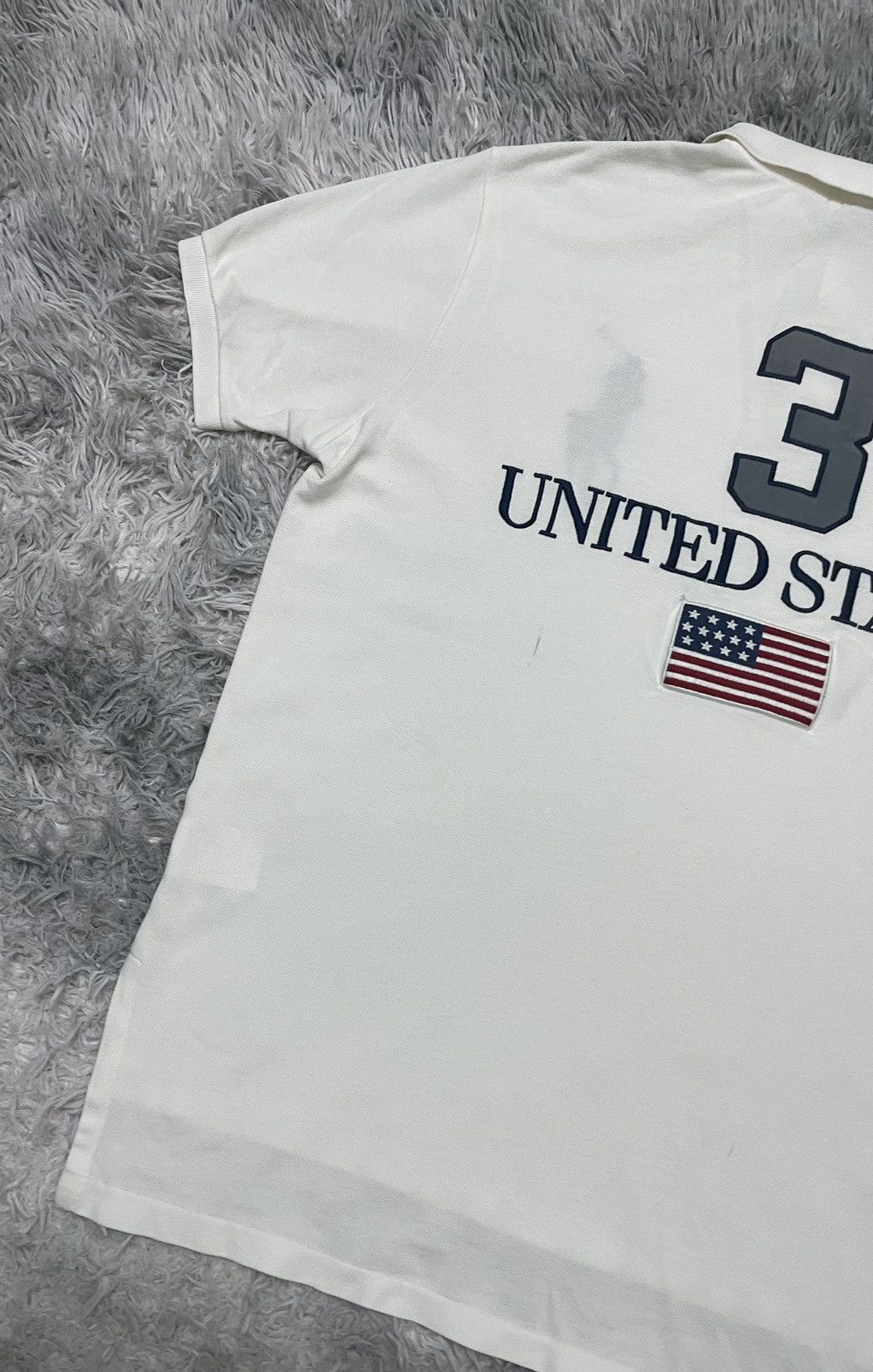 Polo Ralph Lauren VINTAGE POLO BY RALPH LAUREN USA FLAG RARE Size US XL / EU 56 / 4 - 15 Thumbnail