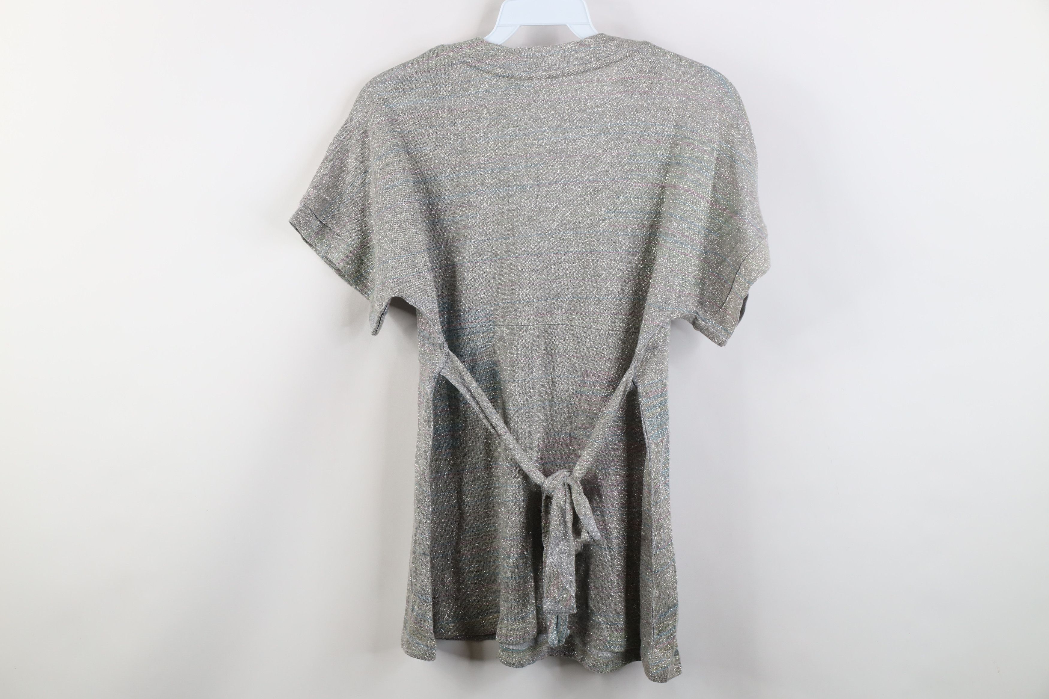 Forever 21 Vintage Y2K Forever 21 Metallic Babydoll Bella Knit Shirt Size M / US 6-8 / IT 42-44 - 10 Thumbnail