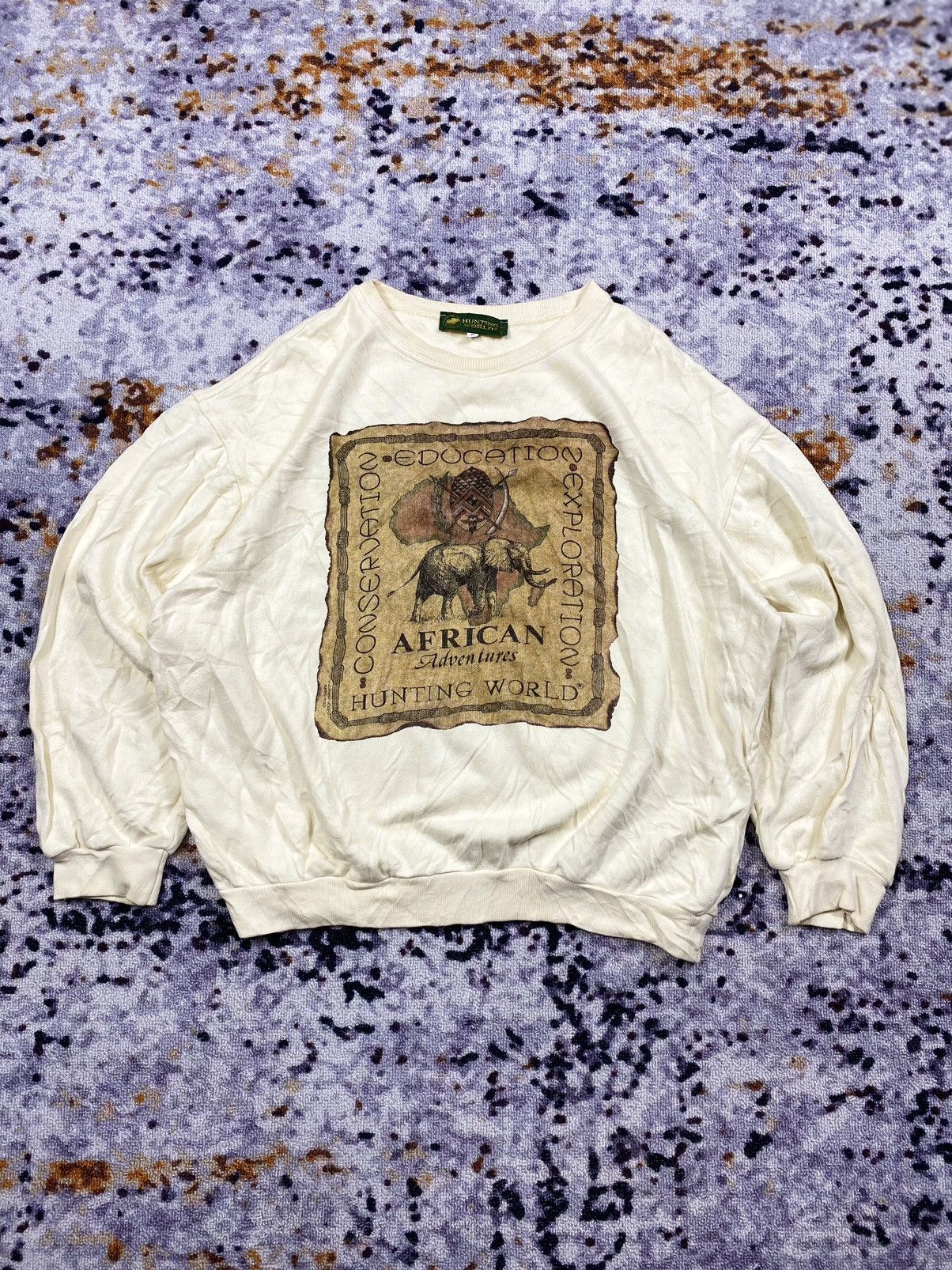 Beauty Beast × Japanese Brand × Vintage Vintage Huntig World Sweatshirt Cropped Size US S / EU 44-46 / 1 - 1 Thumbnail