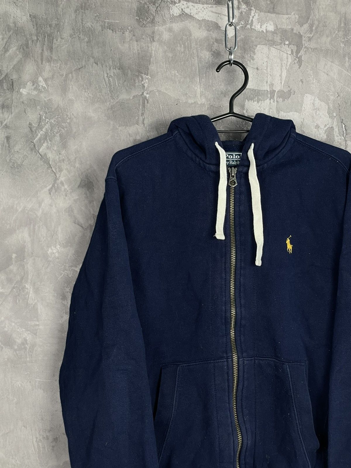 Polo Ralph Lauren × Ralph Lauren × Vintage Vintage Ralph Lauren Polo Zip Hoodie Blue Size:S Size US S / EU 44-46 / 1 - 3 Thumbnail