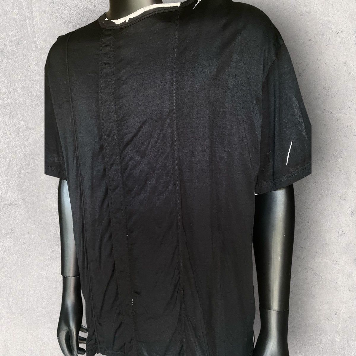 Yohji Yamamoto YYPH Black OVP Cut And Sew T Shirt Size US L / EU 52-54 / 3 - 1 Thumbnail
