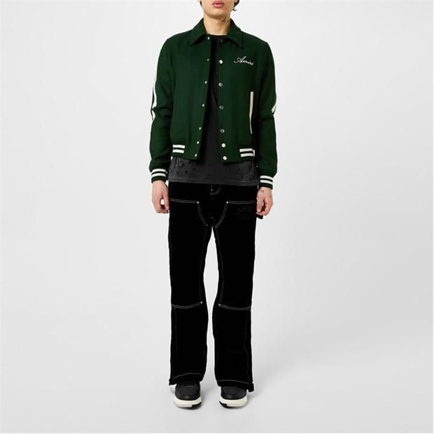 Amiri AMIRI Bones Wool Varsity Jacket Size US M / EU 48-50 / 2 - 7 Thumbnail