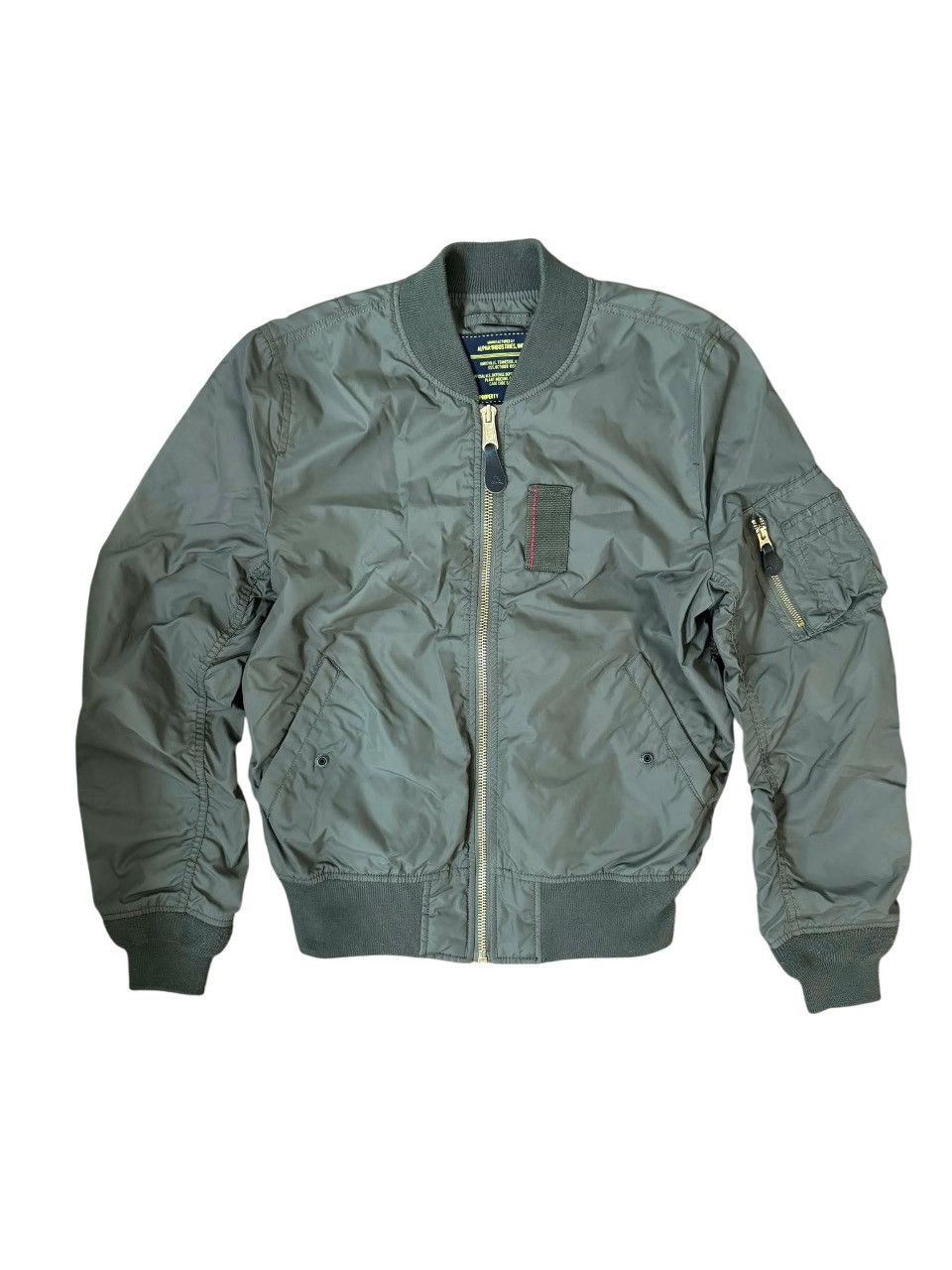 Alpha Industries × Vintage MA-1 Vintage Skymaster Bomber Jacket Size US M / EU 48-50 / 2 - 1 Thumbnail