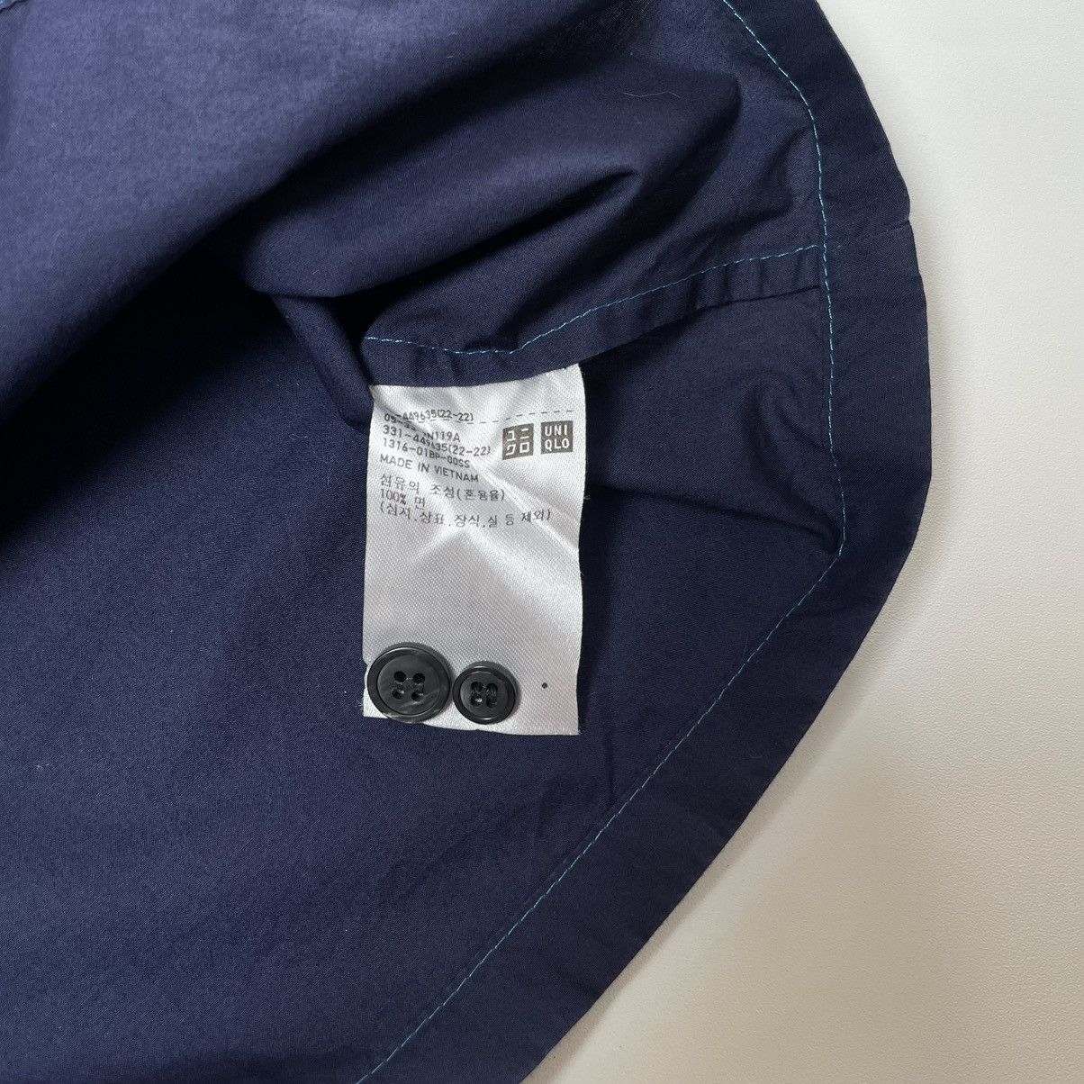 Marni × Uniqlo Uniqlo x Marni Oversized Shirt Navy Size US M / EU 48-50 / 2 - 7 Thumbnail