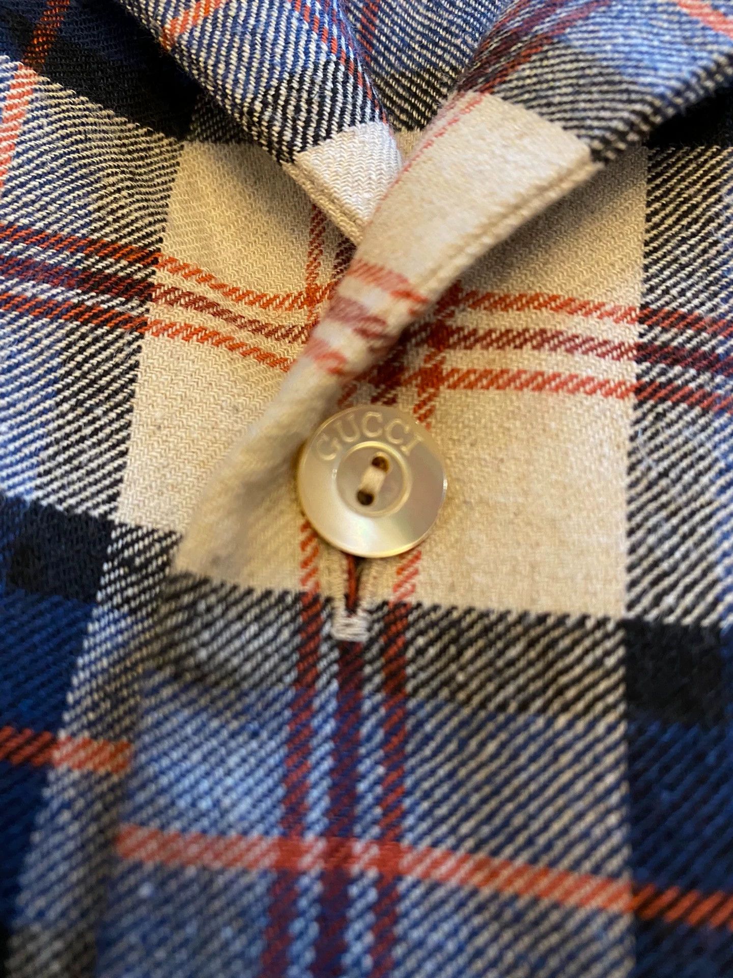 Gucci GUCCI Linen Short Sleeve Shirt 46 Size US S / EU 44-46 / 1 - 7 Thumbnail