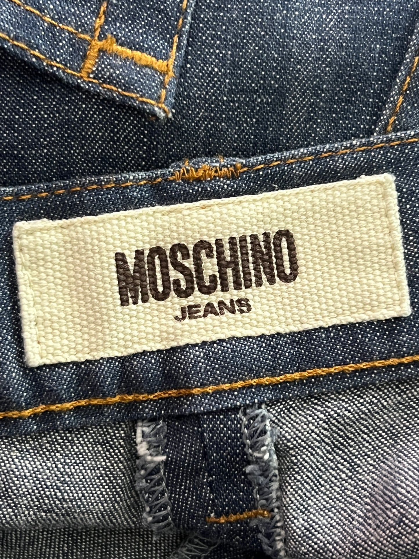 Moschino Y2K Moschino Vintage Mens Embroidered Chameleon Jeans - 32 Size US 32 / EU 48 - 4 Thumbnail
