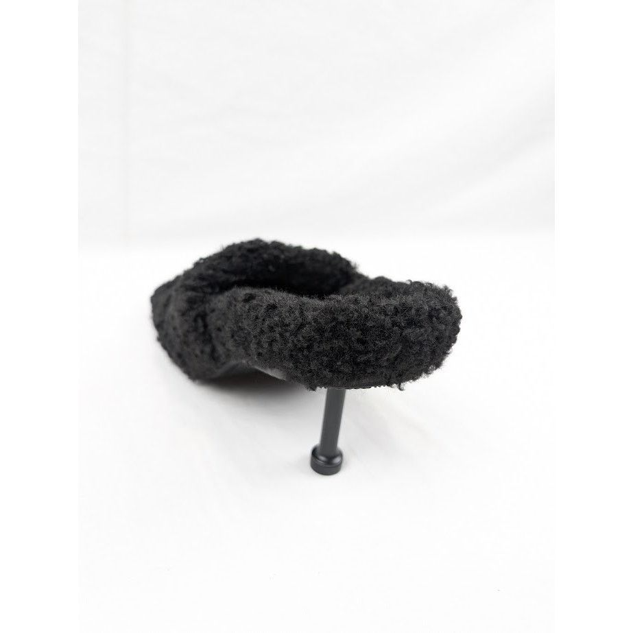 Balenciaga o1rshd1 Furry Sandals M80 in Black/White/Red Size US 10 / IT 40 - 11 Thumbnail