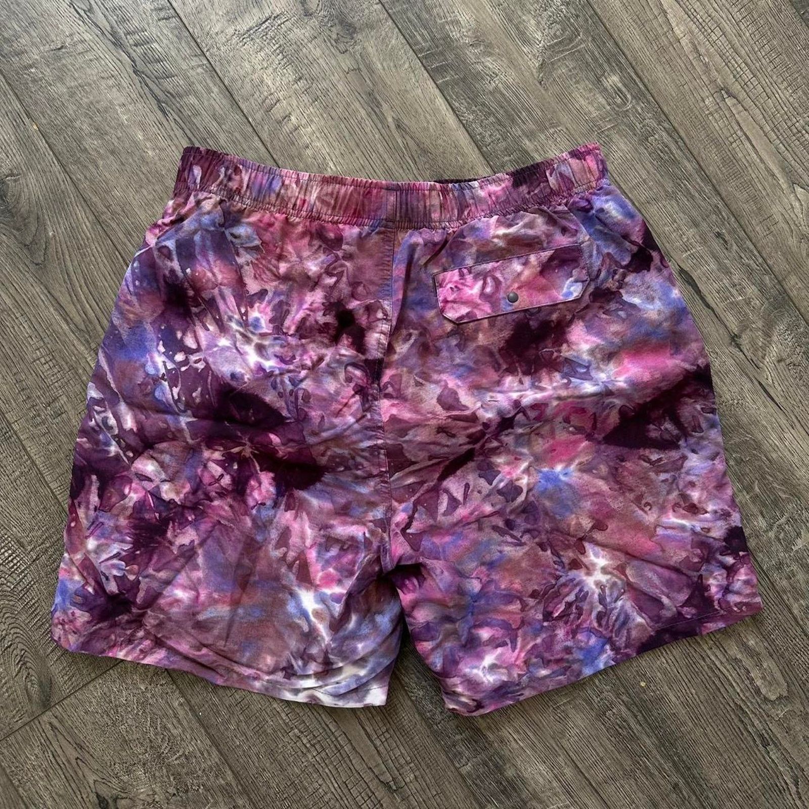 Supreme SS22 Supreme Marble TieDye Box Logo Swim Shorts Bathing Suit Size US 28 / EU 44 - 2 Thumbnail