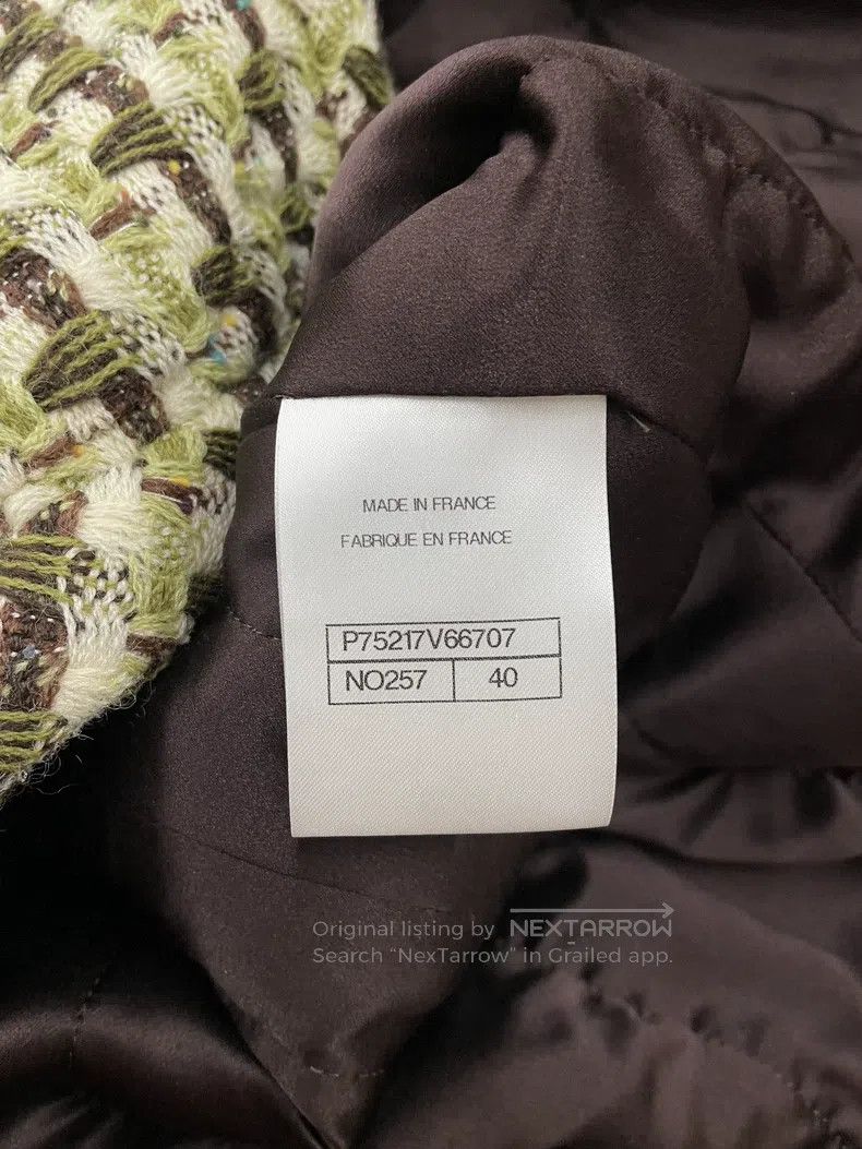 Chanel Chanel Dakar series twill soft tweed colour-blocked jacket Size S / US 4 / IT 40 - 7 Thumbnail