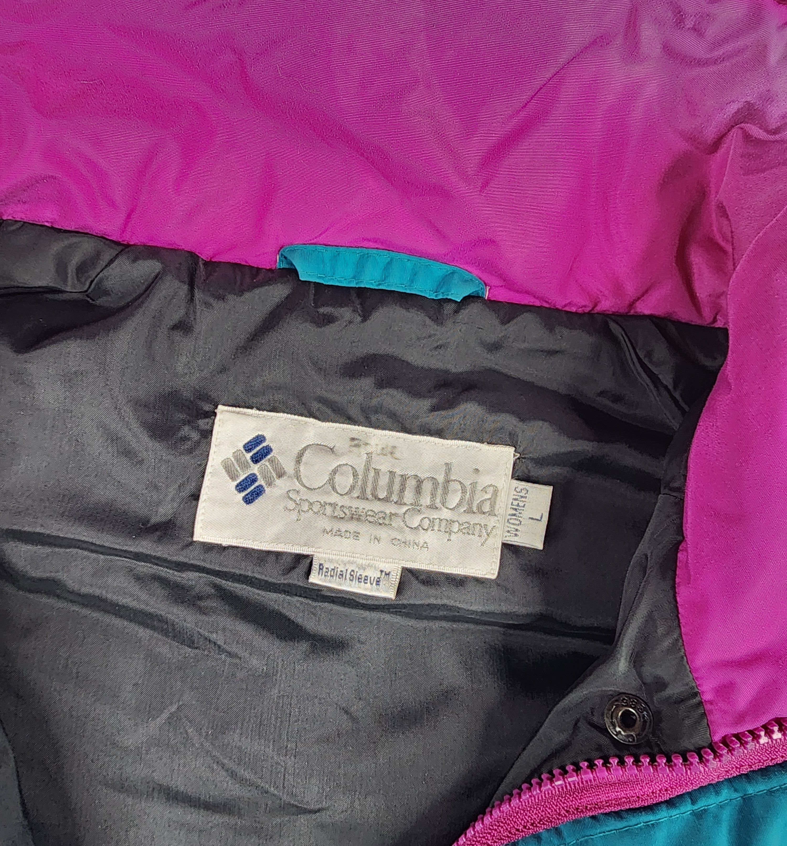 Columbia Vintage Columbia Powder Ked woman windbreaker jacket Size L / US 10 / IT 46 - 8 Thumbnail