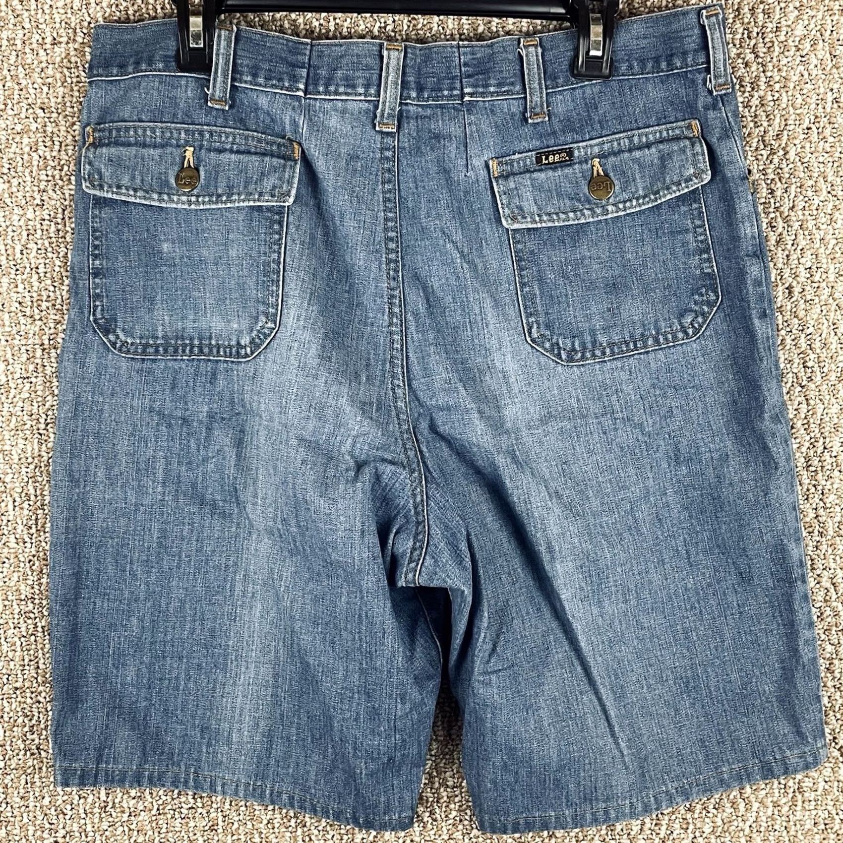 Lee VINTAGE Lee Denim Shorts 60s 70s USA Talon Zipper Sanforized 34x9 E55 Women’s Size 24" / US 00 / IT 34 - 2 Thumbnail