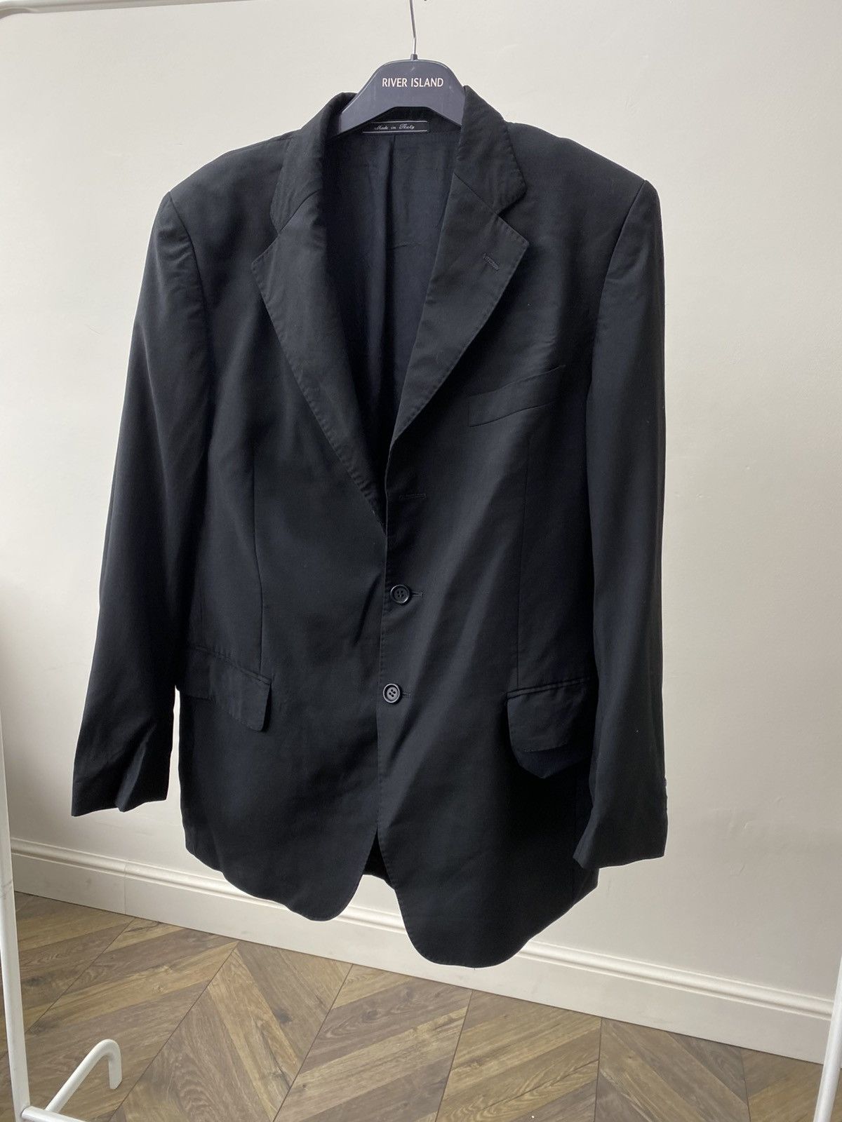 Other Vintage Prandina Black Blazer Size 50R - 3 Thumbnail