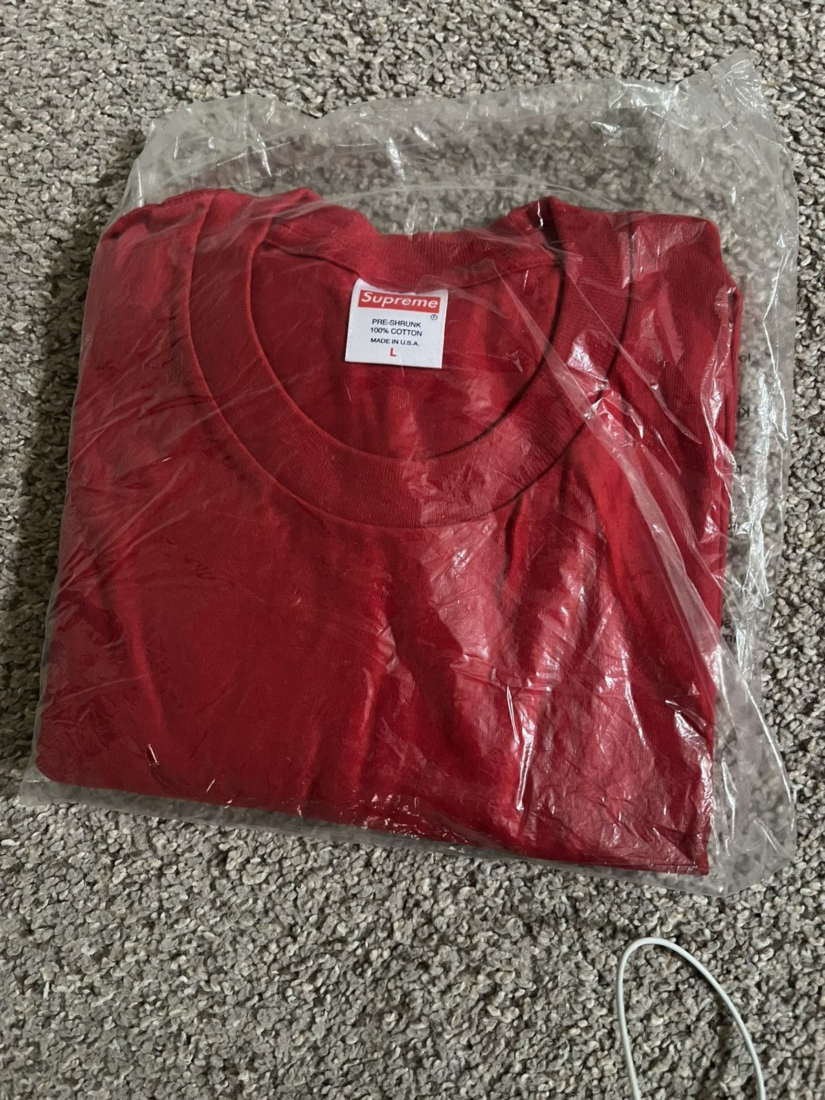 Supreme Supreme Fw23 Nyc Tee Red Large Size US L / EU 52-54 / 3 - 4 Thumbnail