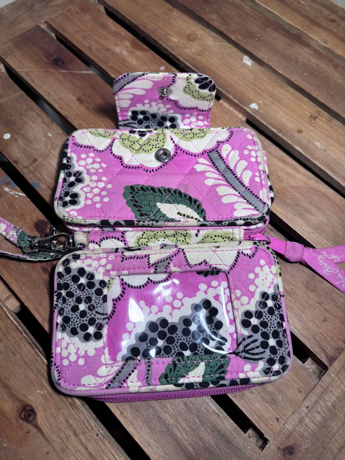 Vera Bradley Vera Bradley ID Wristlet Wallet Size ONE SIZE - 9 Thumbnail