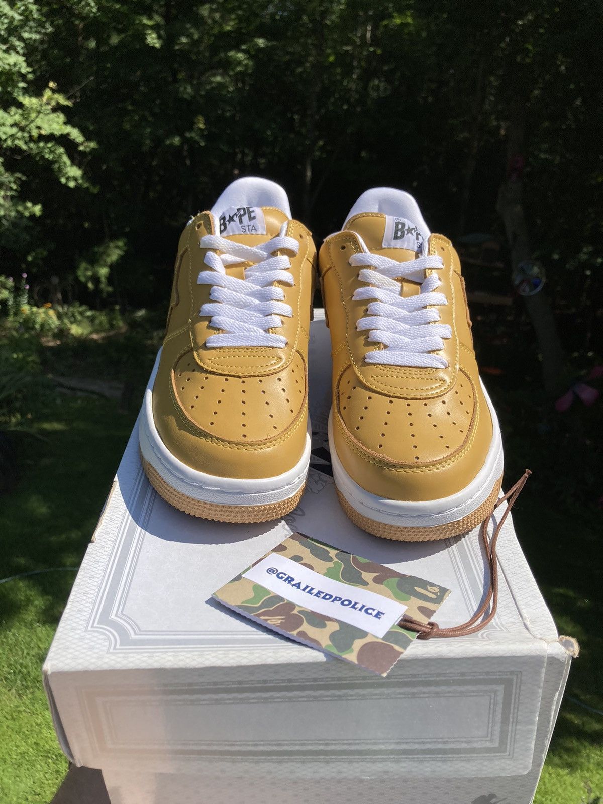 Bape Leather Bape Sta (2009) Size US 9.5 / EU 42-43 - 6 Thumbnail