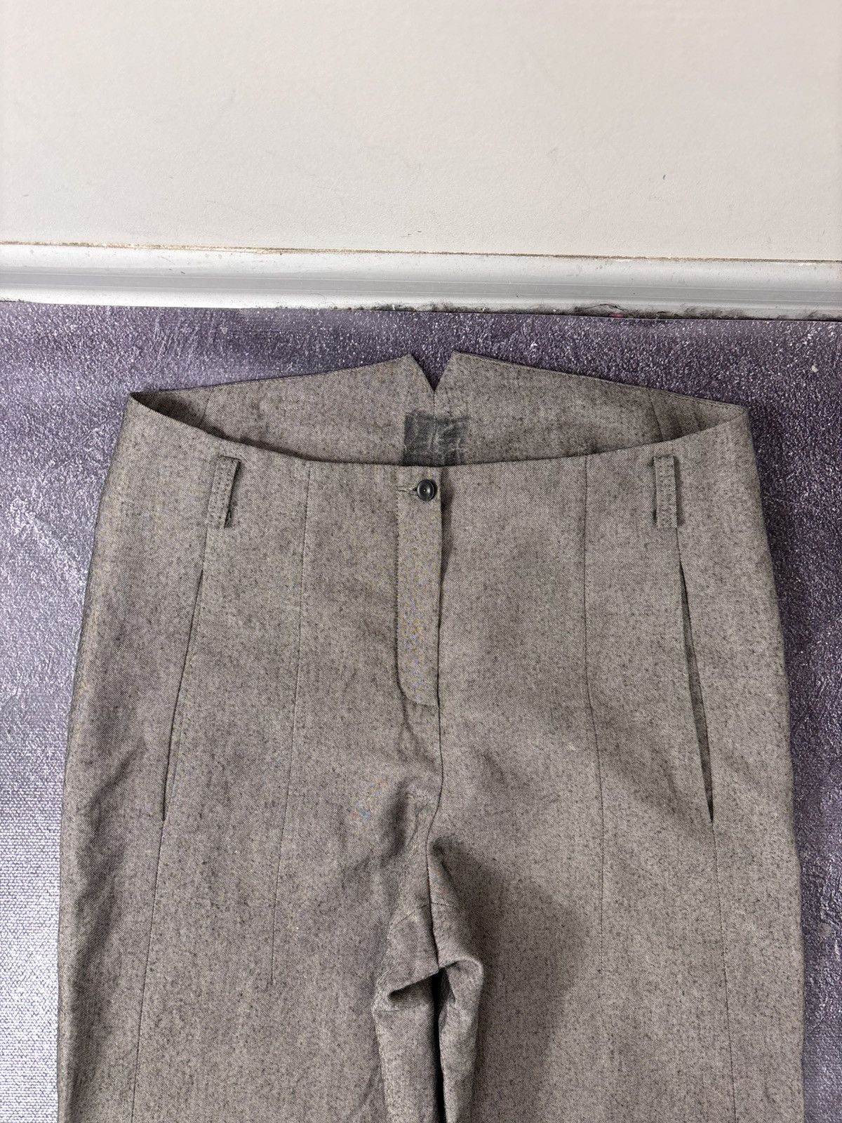 Annette Gortz Annette Gortz Women’s Wool Ramie Wide Leg Pants Trousers Size 27" / US 4 / IT 40 - 5 Thumbnail
