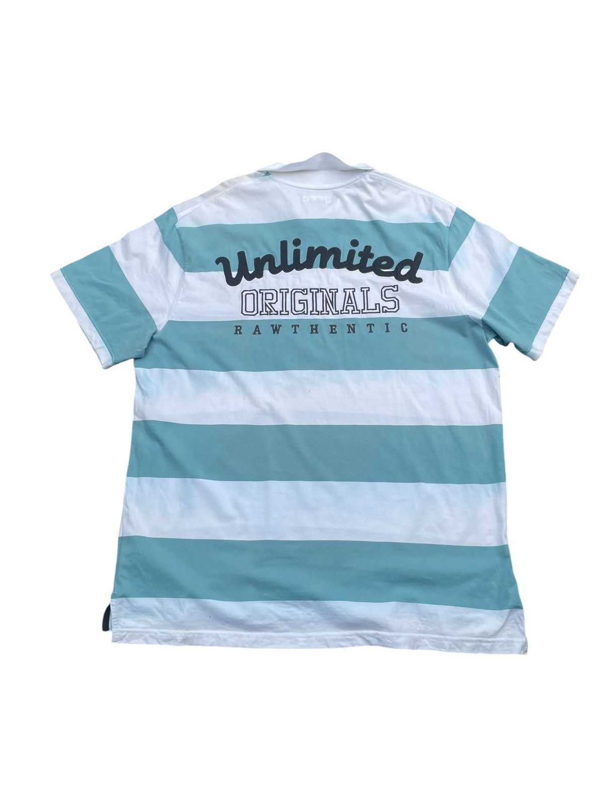 Ecko Unltd. Ecko Unltd Stripe Polo Size US XXL / EU 58 / 5 - 6 Thumbnail