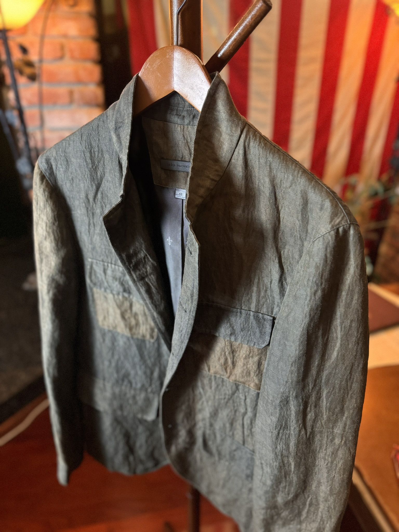 John Varvatos $1298 JOHN VARVATOS Englemore Brown COAT sz. 48 Size US M / EU 48-50 / 2 - 2 Thumbnail