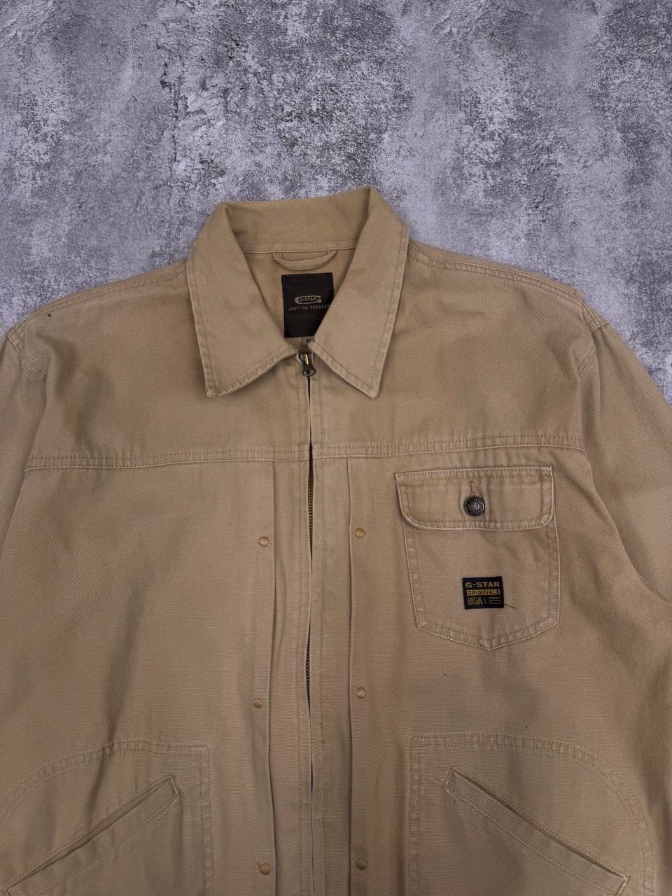 G-Star G-Star Men Worker Jacket Beige Size XL Size US XL / EU 56 / 4 - 2 Thumbnail