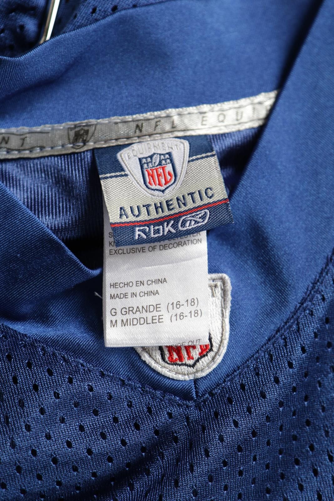Reebok 2010s Reebok NFL Equipment Colts Manning #18 Football Jersey Size US XS / EU 42 / 0 - 6 Thumbnail