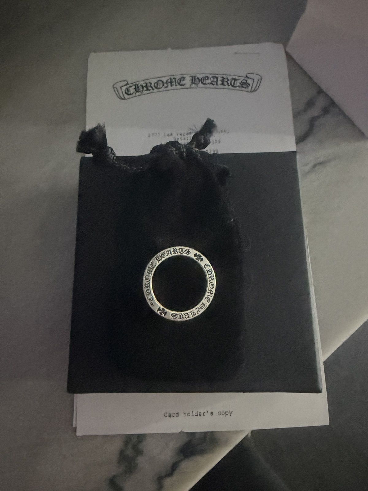 Chrome Hearts Chrome hearts size 7 forever ring spacer ring Size ONE SIZE - 1 Thumbnail