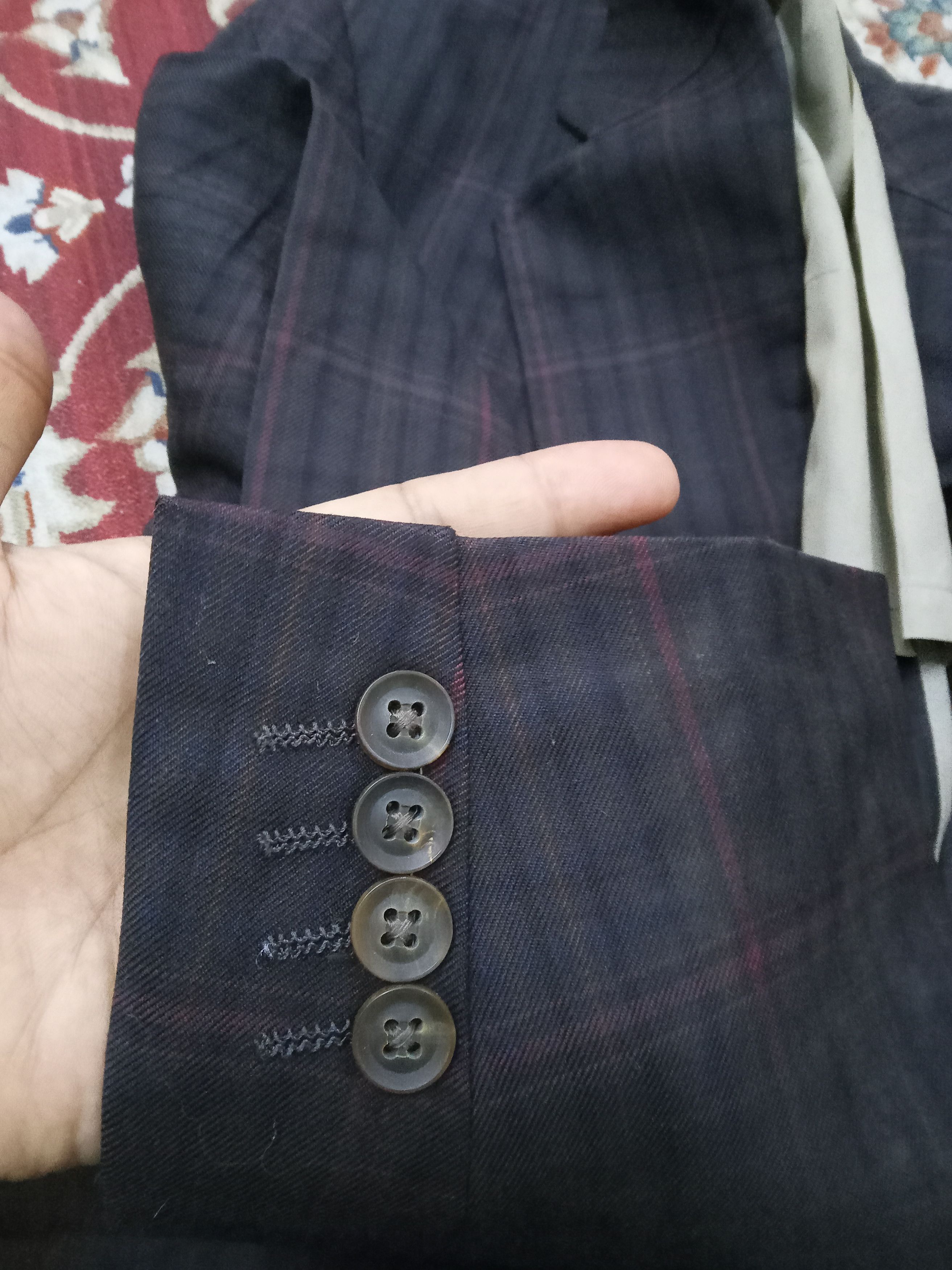 Burberry Vintage Burberrys Blazers Size 44L - 13 Thumbnail