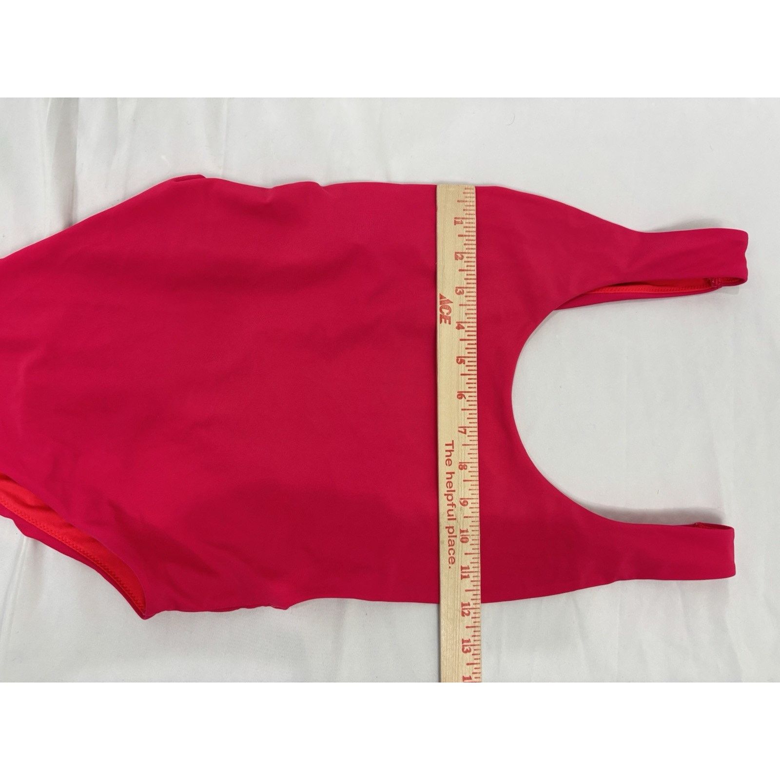 American Eagle Outfitters Aerie Super Scoop Cheekiest One Piece Swimsuit Pink Size M Size M / US 6-8 / IT 42-44 - 3 Thumbnail