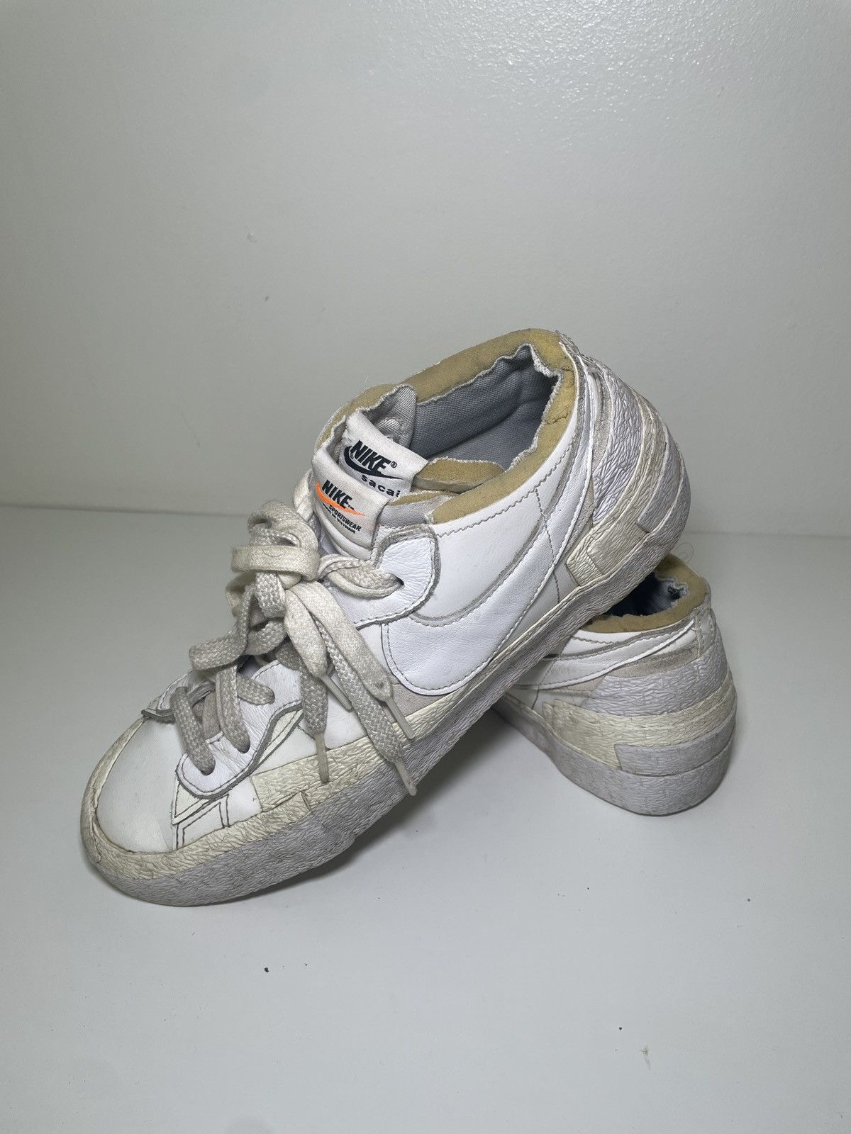 Nike × Sacai Nike x Sacai Blazer Sail Colourway Size US 10.5 / EU 43-44 - 1 Thumbnail
